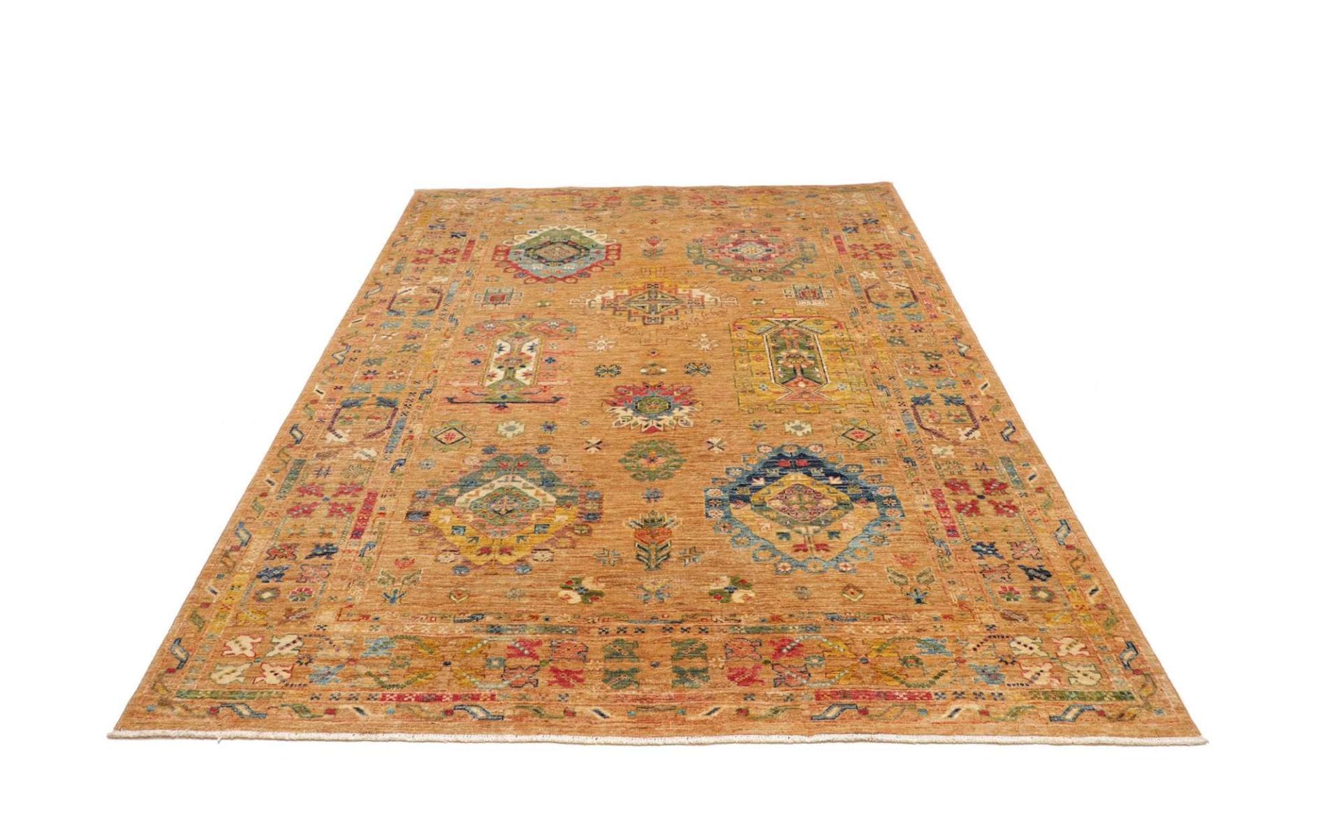 Handgeknüpfter Samarkand Orientteppich 173 × 235 cm