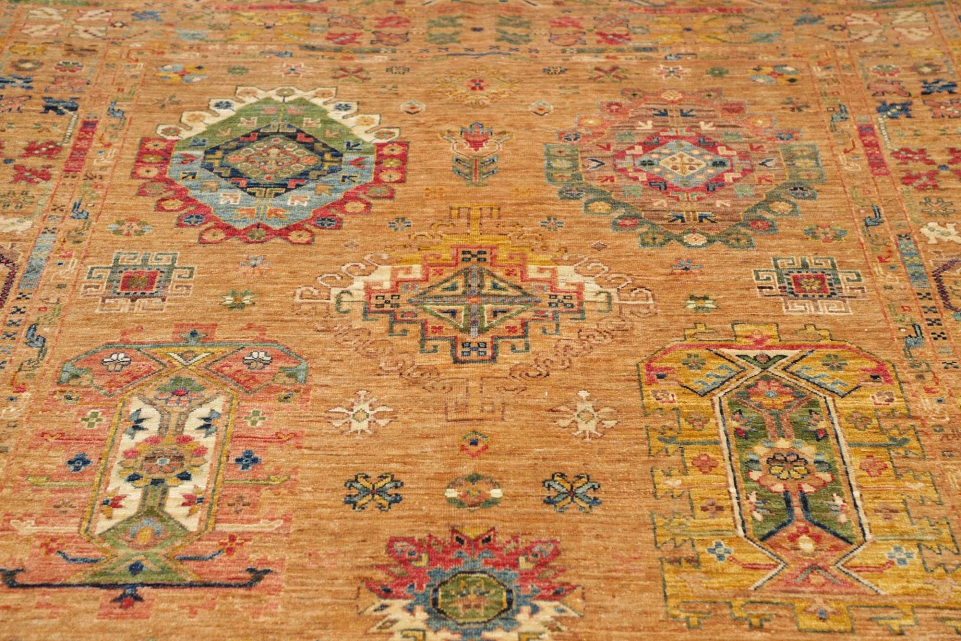 Handgeknüpfter Samarkand Orientteppich 173 × 235 cm