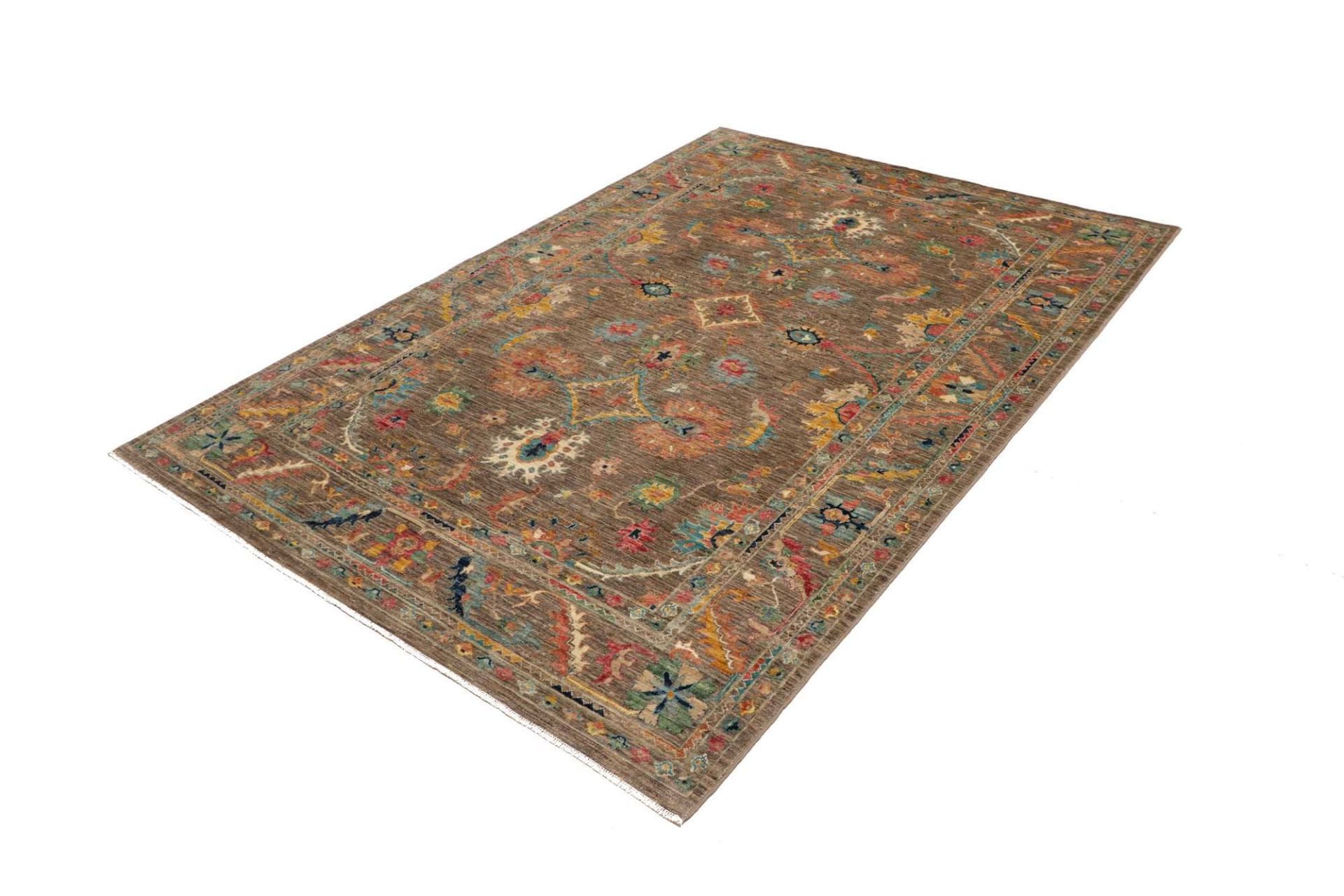 Handgeknüpfter Ziegler Orientteppich, 174 × 244 cm, Wolle