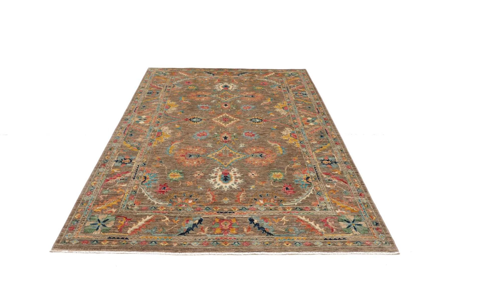 Handgeknüpfter Ziegler Orientteppich, 174 × 244 cm, Wolle