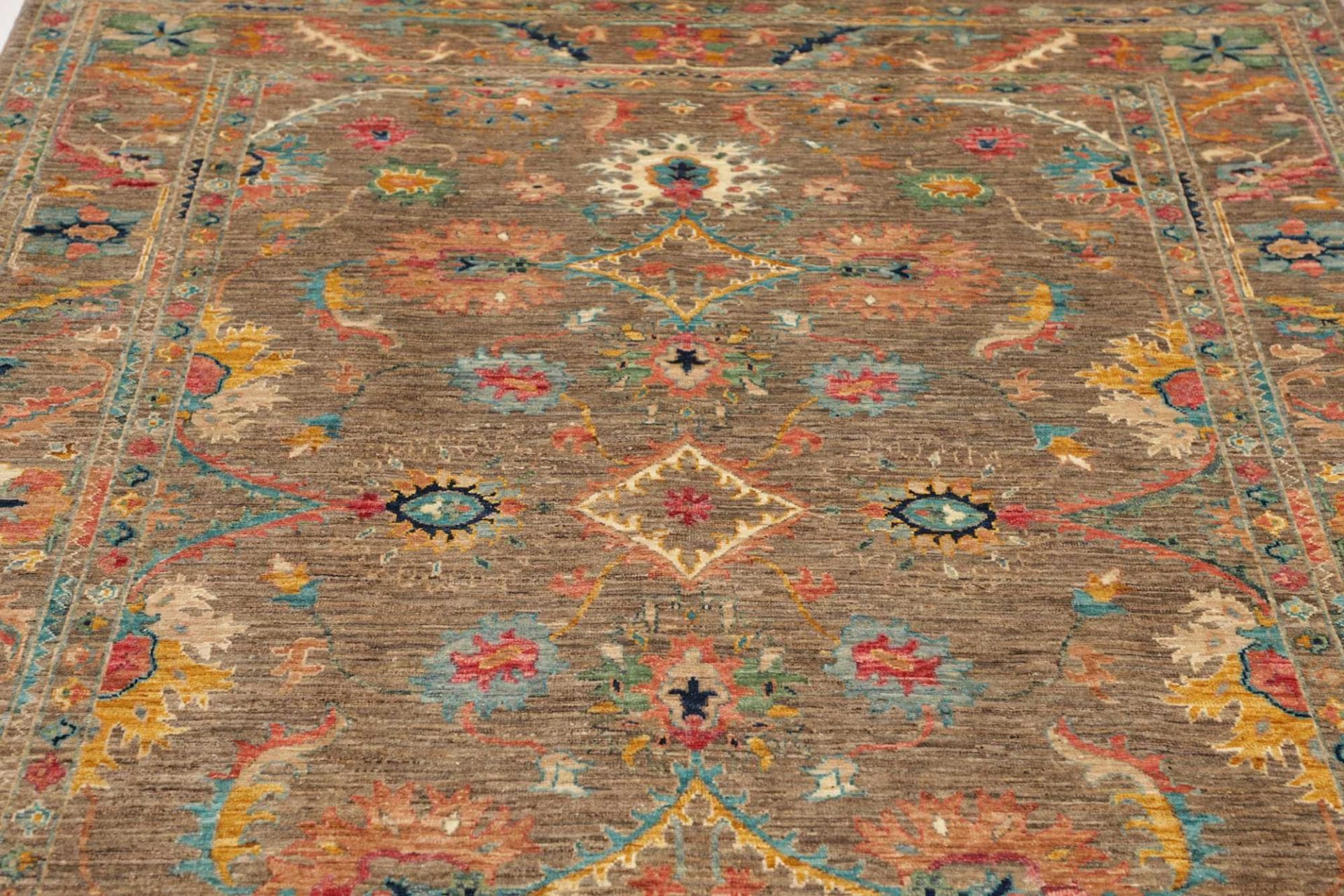 Handgeknüpfter Ziegler Orientteppich, 174 × 244 cm, Wolle
