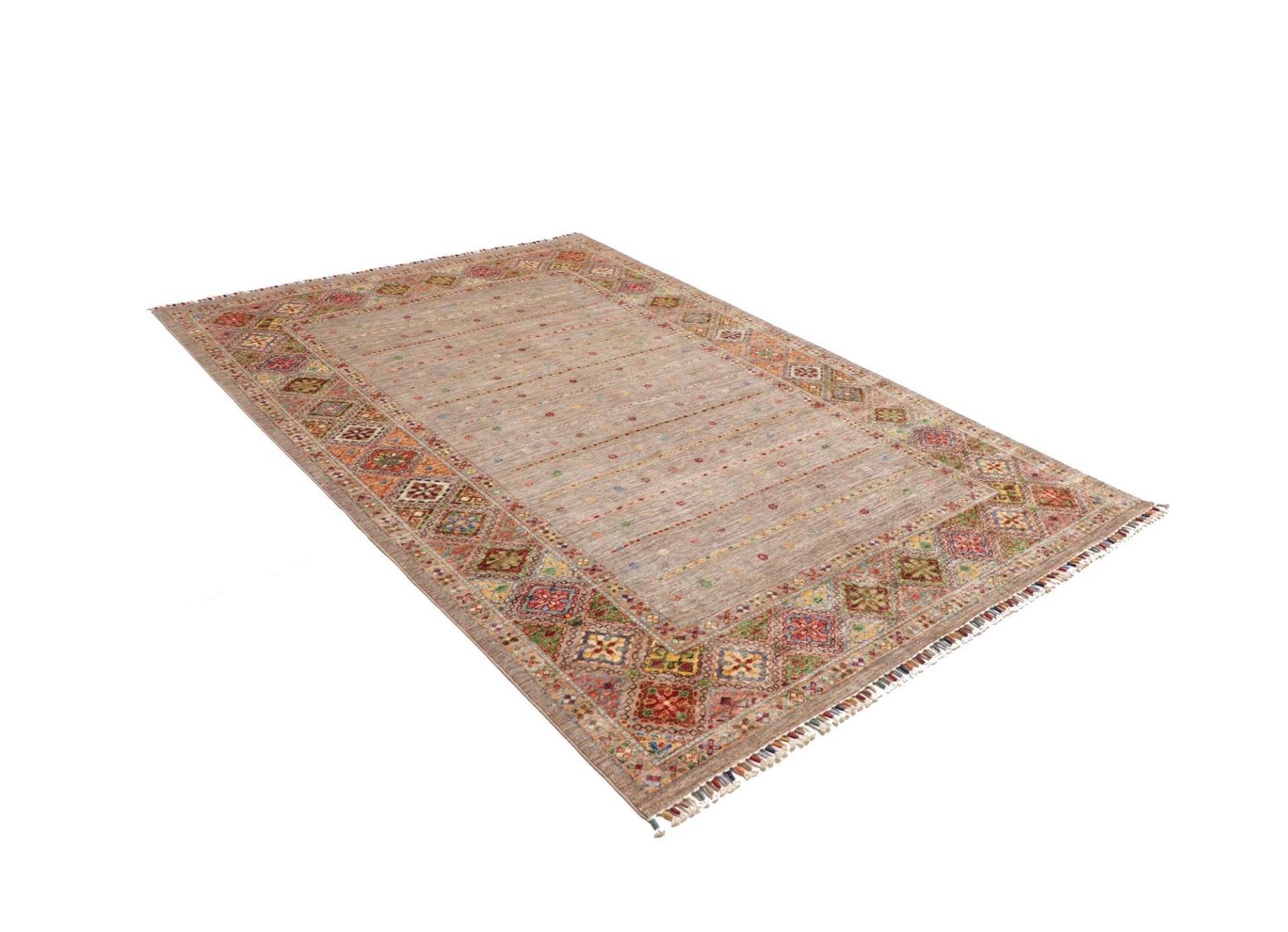 Handgeknüpfter Samarkand Orientteppich 170 × 239 cm