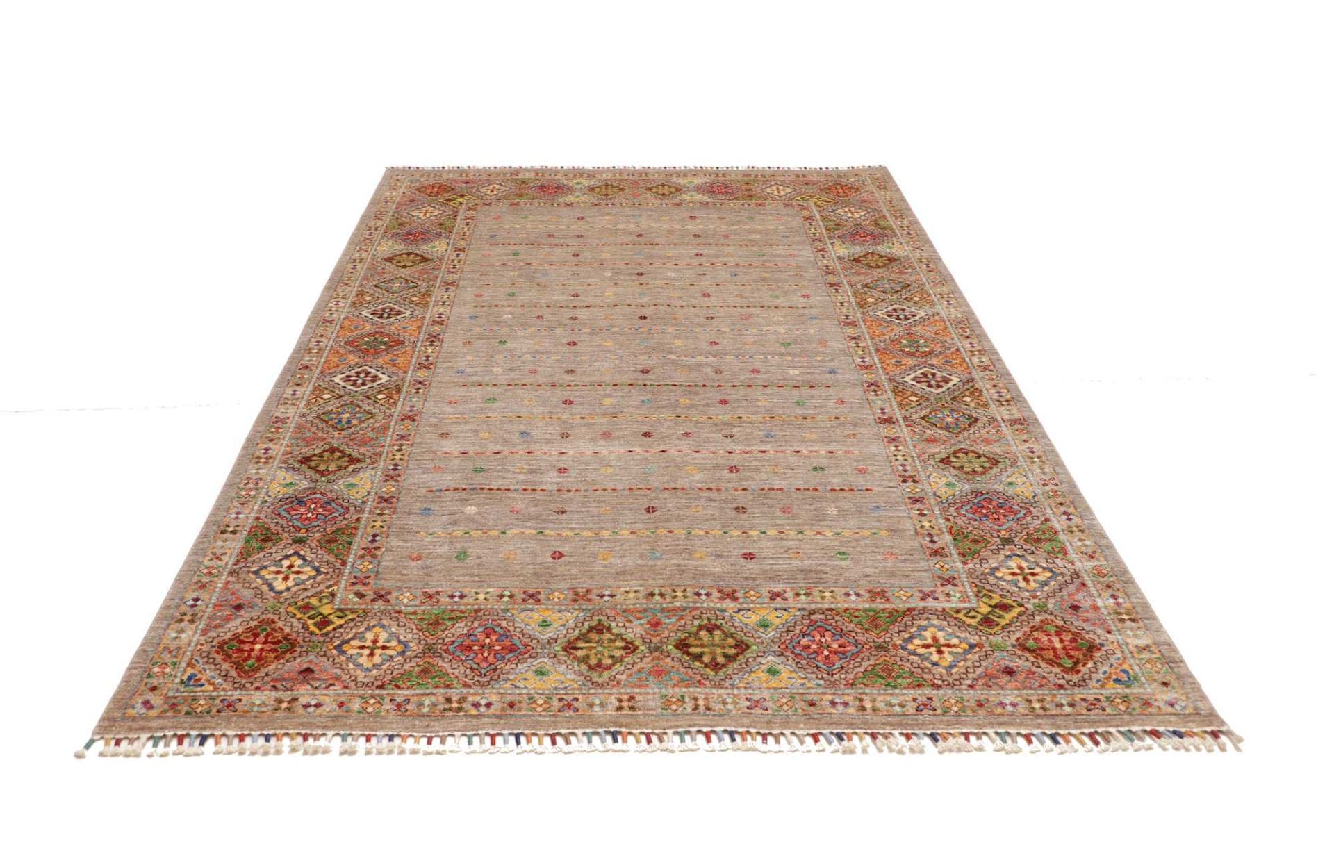 Handgeknüpfter Samarkand Orientteppich 170 × 239 cm