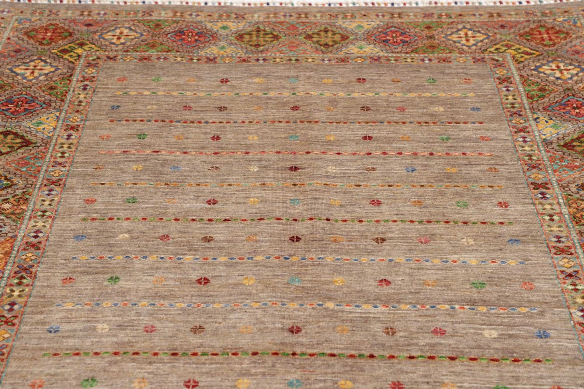 Handgeknüpfter Samarkand Orientteppich 170 × 239 cm