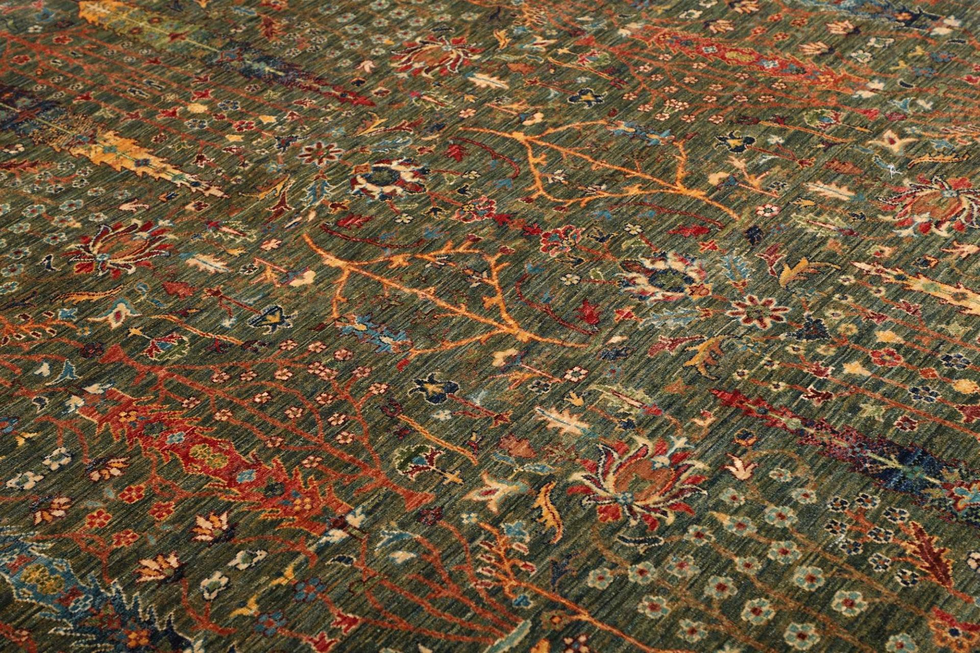 Handgeknüpfter Samarkand Orientteppich 174 × 238 cm