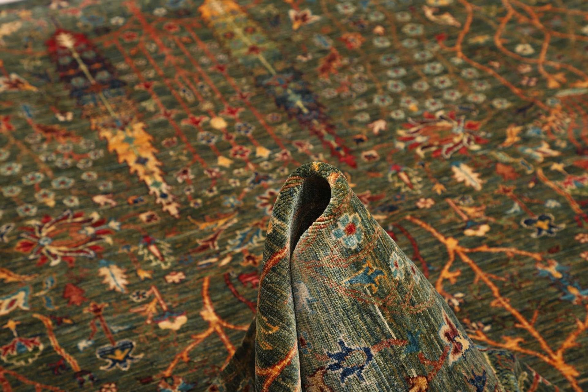 Handgeknüpfter Samarkand Orientteppich 174 × 238 cm