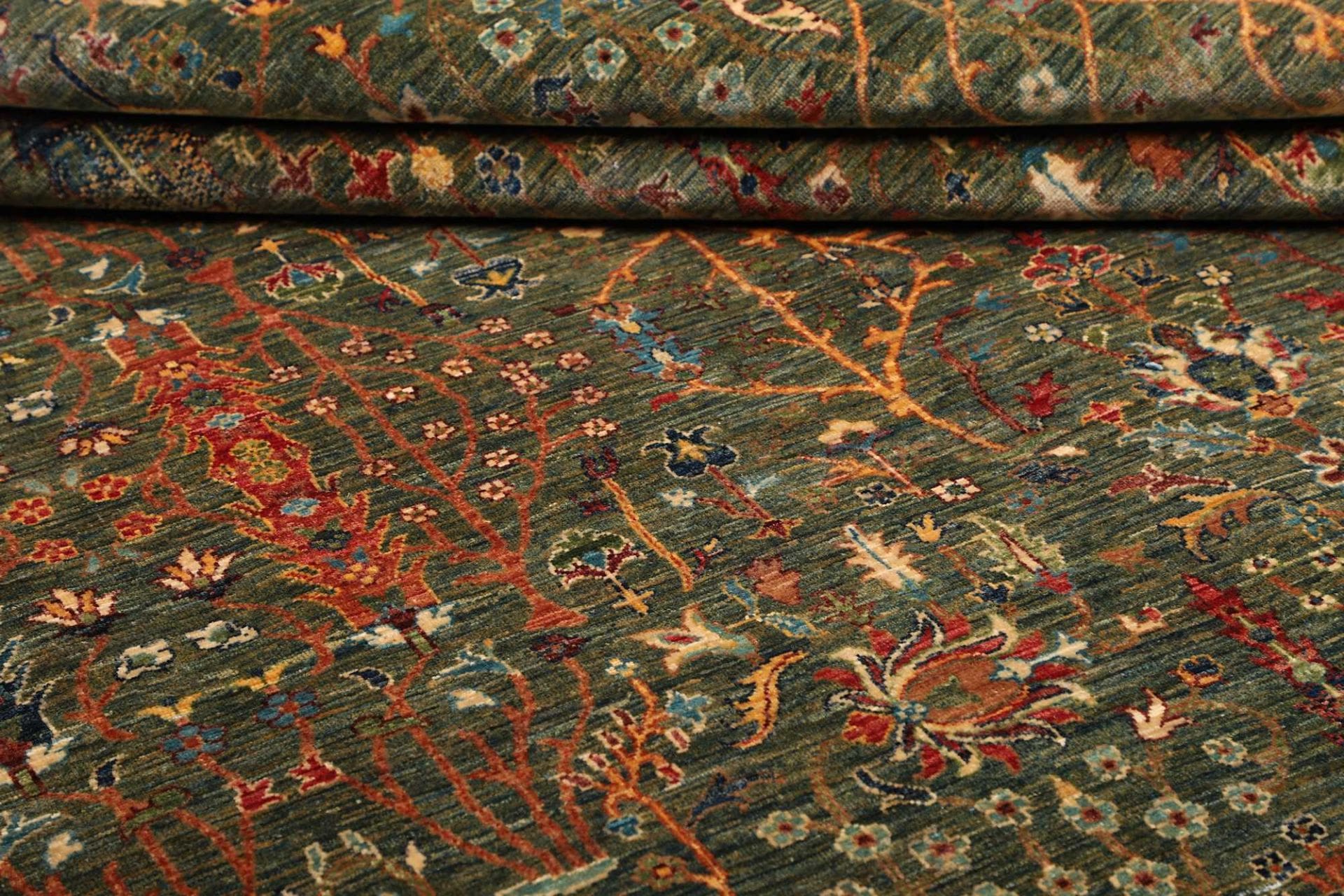 Handgeknüpfter Samarkand Orientteppich 174 × 238 cm