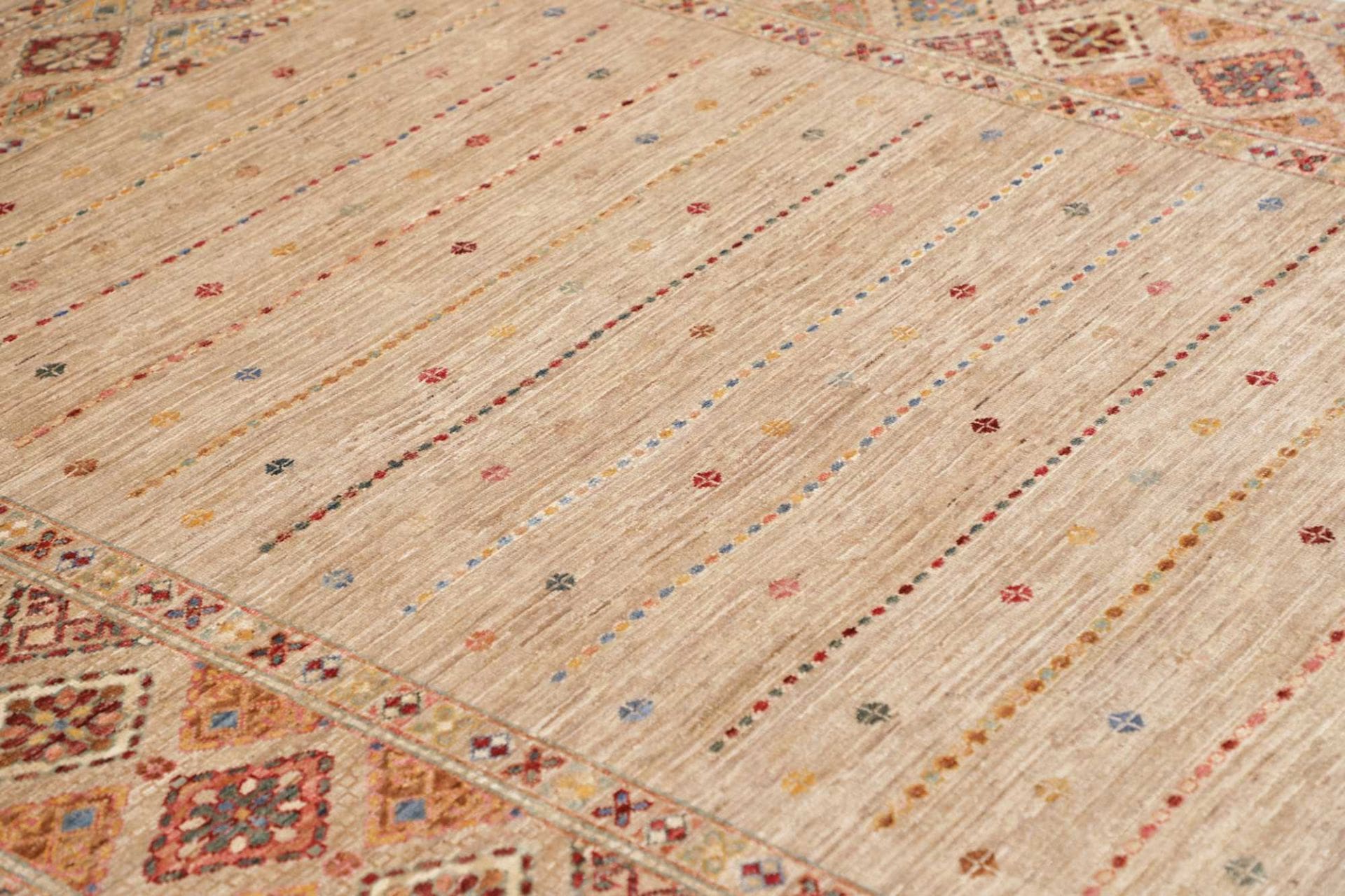 Handgeknüpfter Samarkand Orientteppich, 170 × 236 cm, Wolle