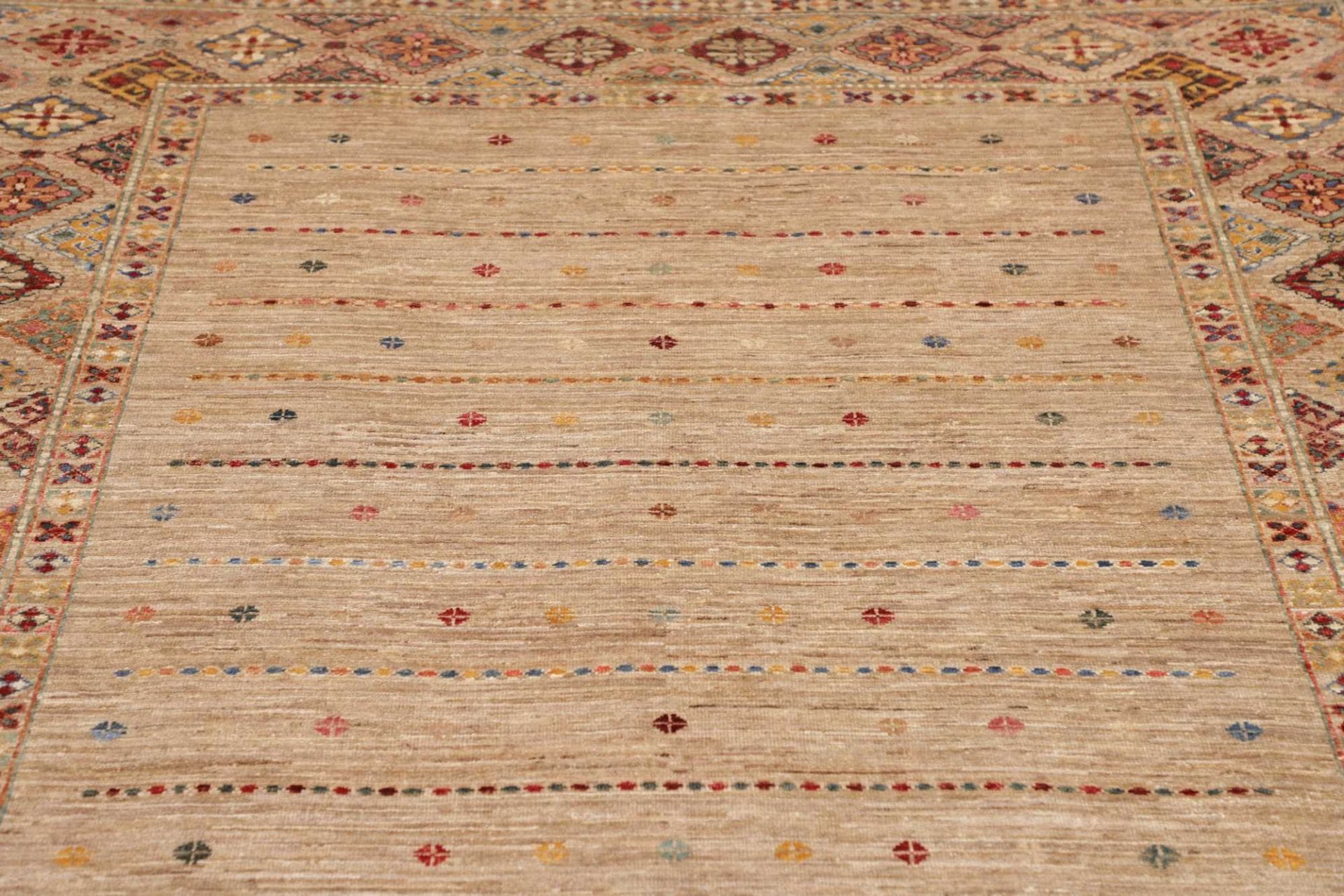 Handgeknüpfter Samarkand Orientteppich, 170 × 236 cm, Wolle
