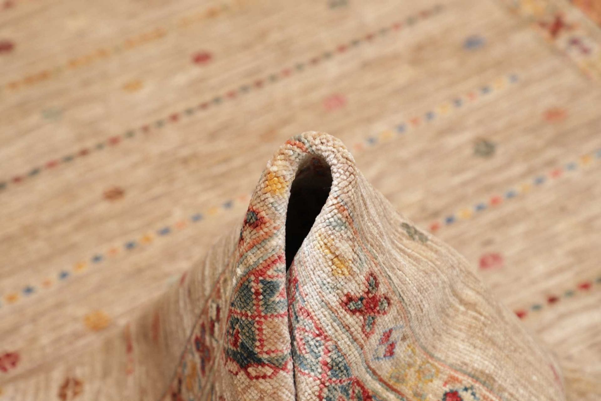 Handgeknüpfter Samarkand Orientteppich, 170 × 236 cm, Wolle