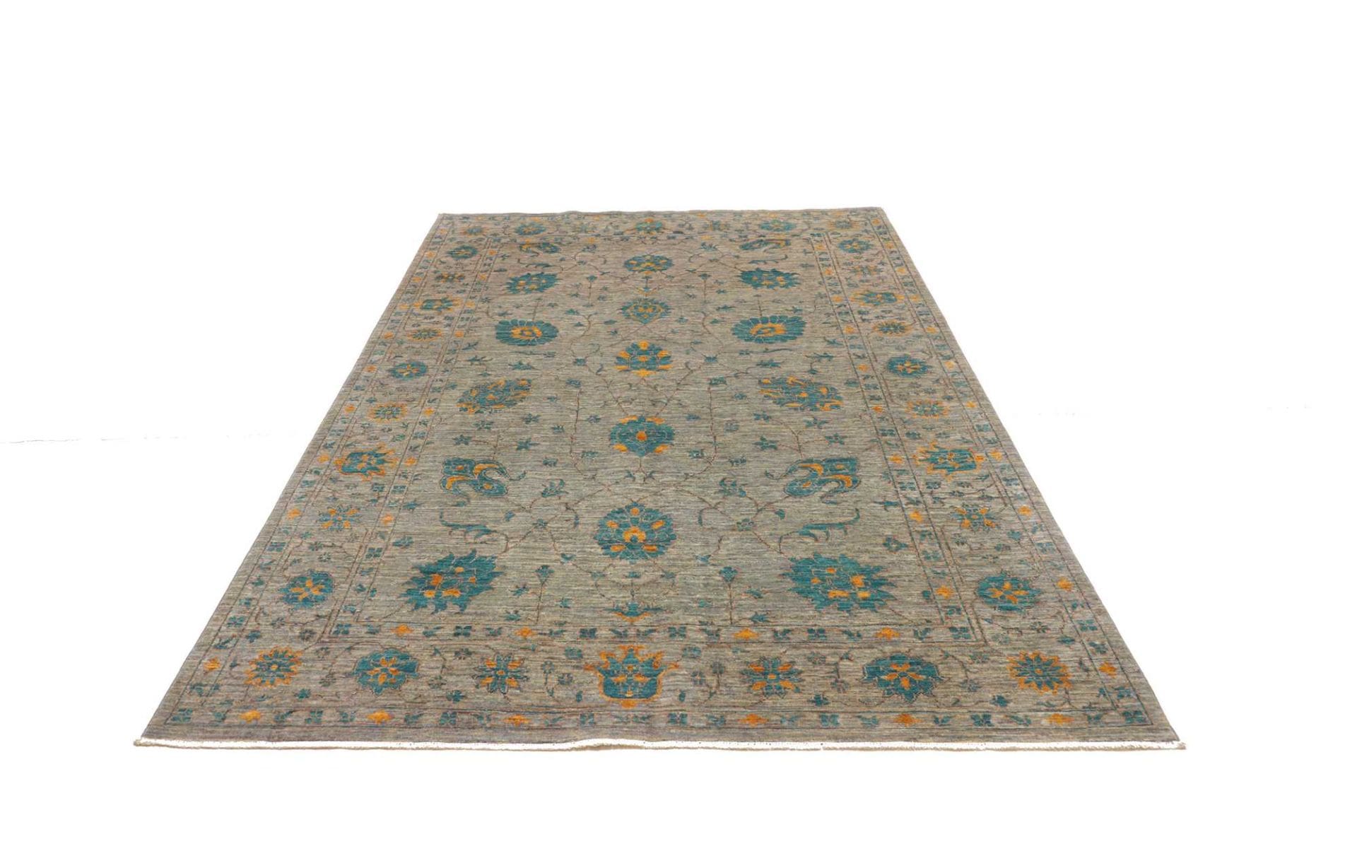 Ziegler Orientteppich 172 × 247 cm aus Wolle, handgeknüpft