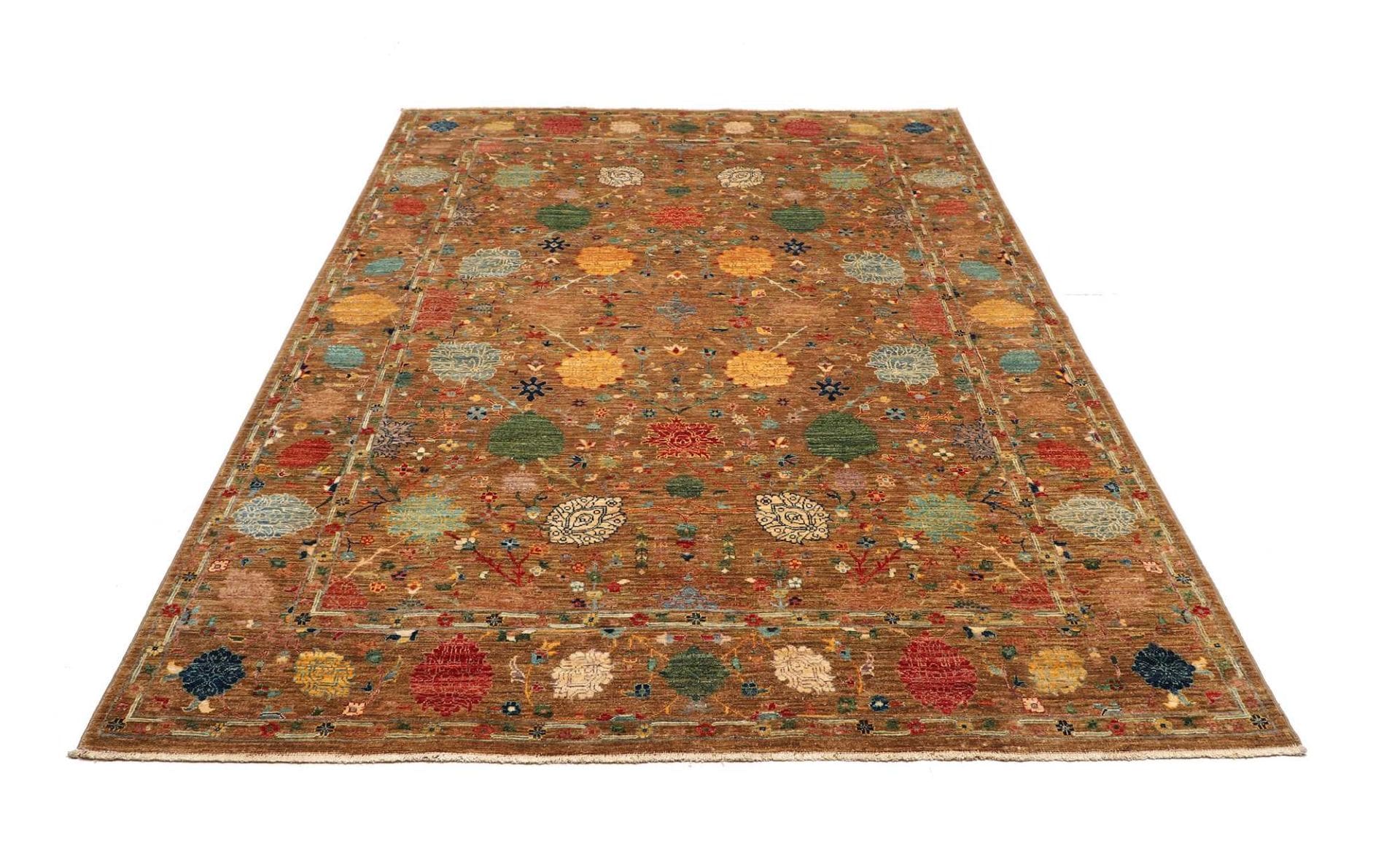 Samarkand Orientteppich 173 × 237 cm aus Wolle, handgeknüpft