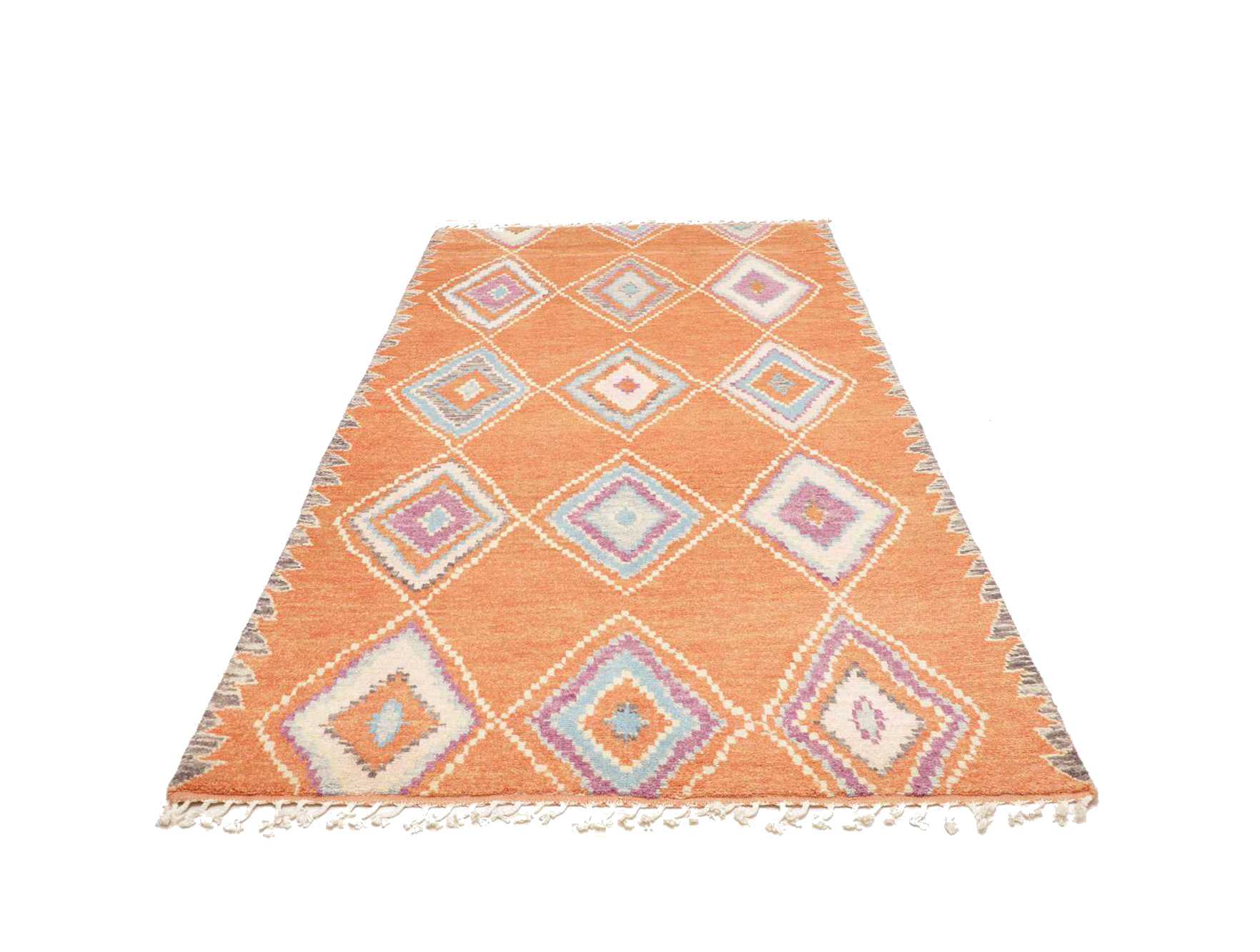 Orientteppich 148 × 246 cm aus Wolle, handgeknüpft
