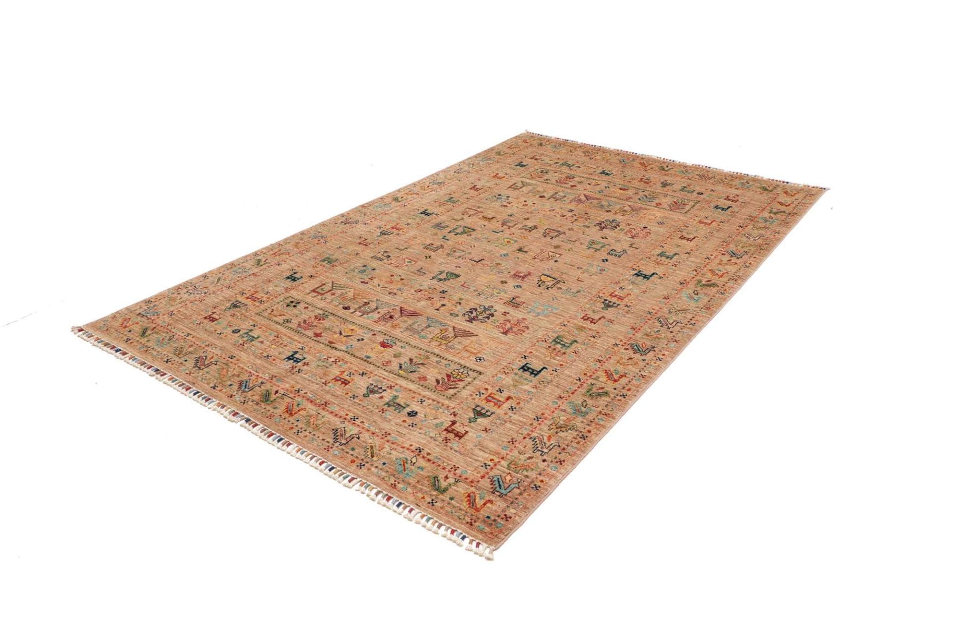 Samarkand Orientteppich 167 × 244 cm aus Wolle, handgeknüpft