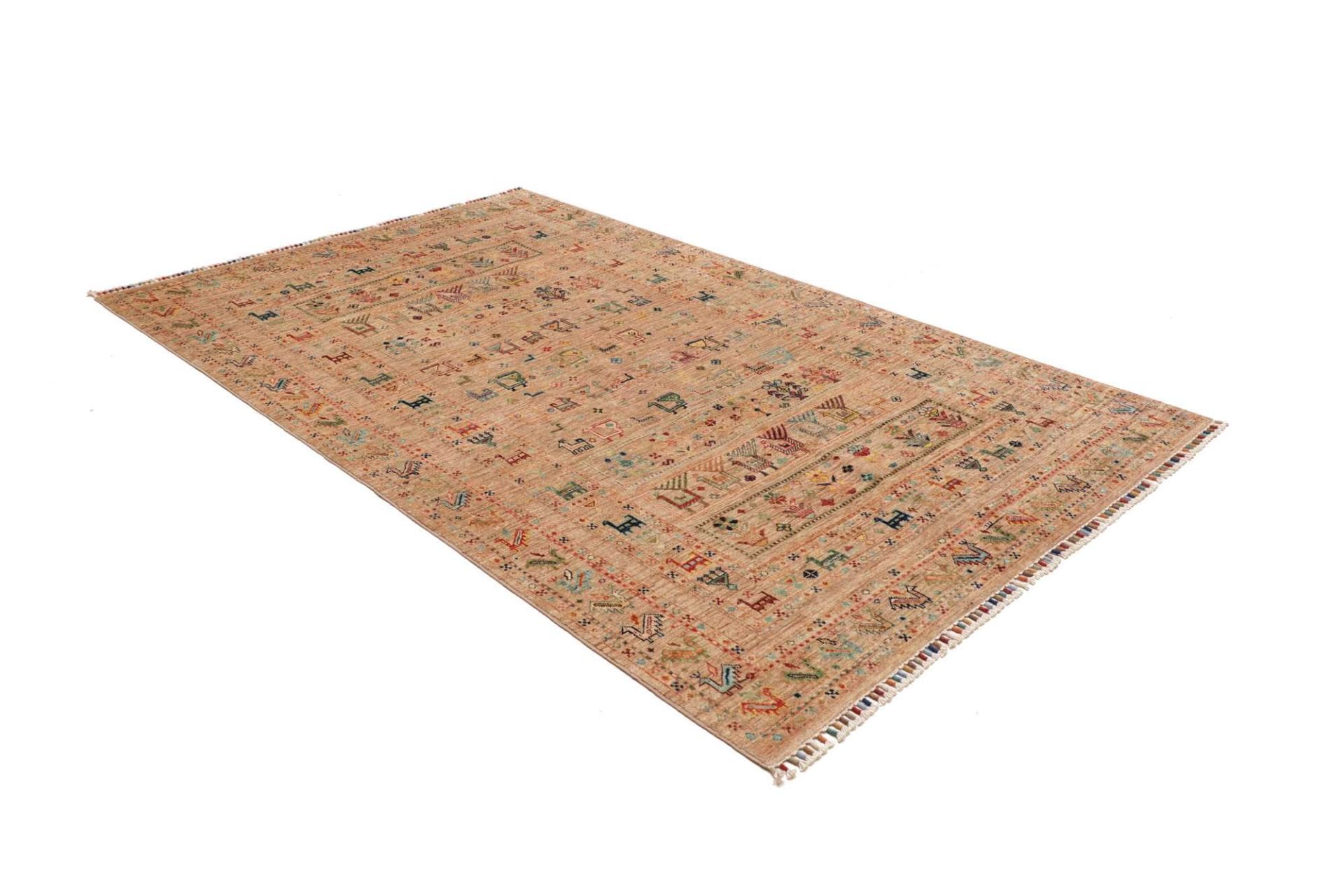 Samarkand Orientteppich 167 × 244 cm aus Wolle, handgeknüpft