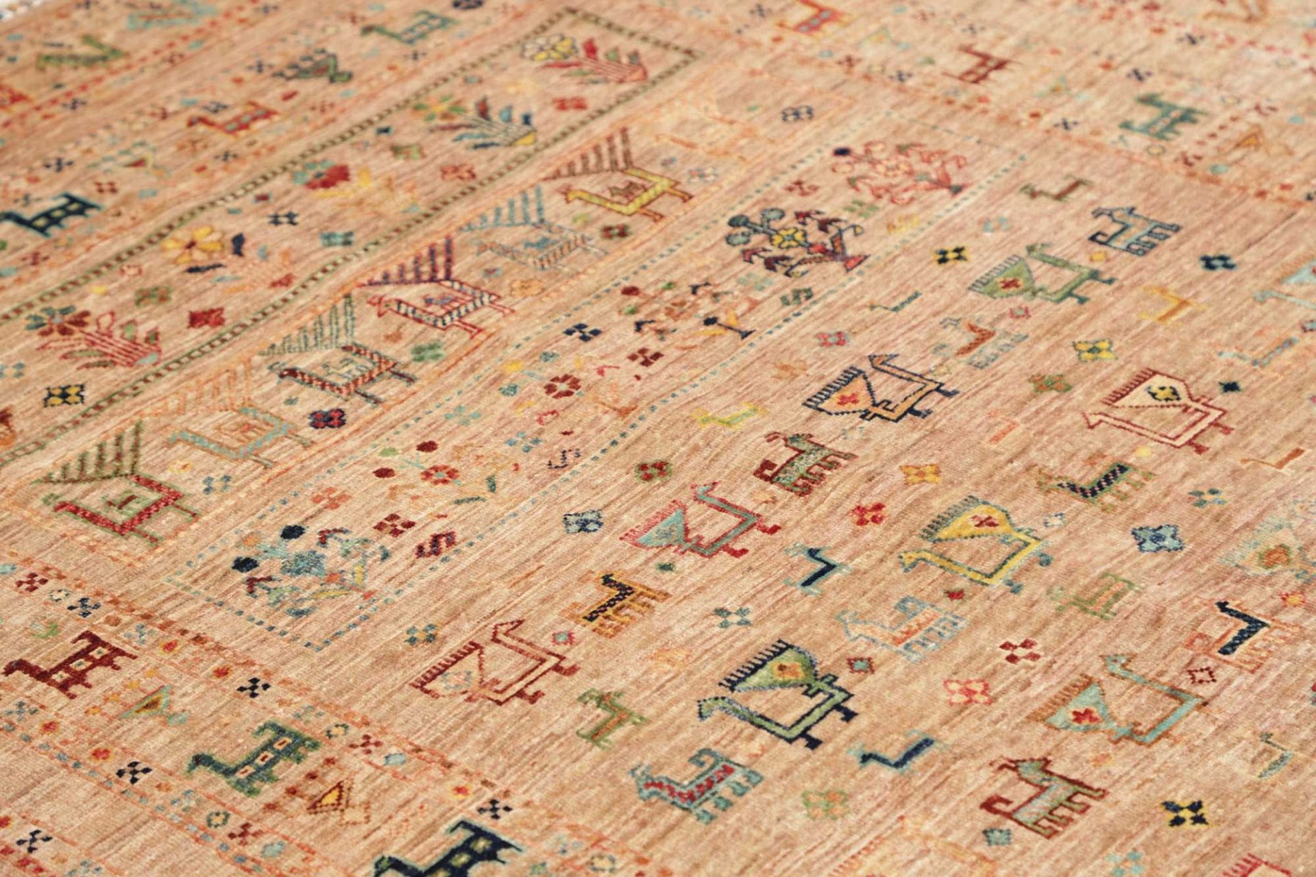 Samarkand Orientteppich 167 × 244 cm aus Wolle, handgeknüpft