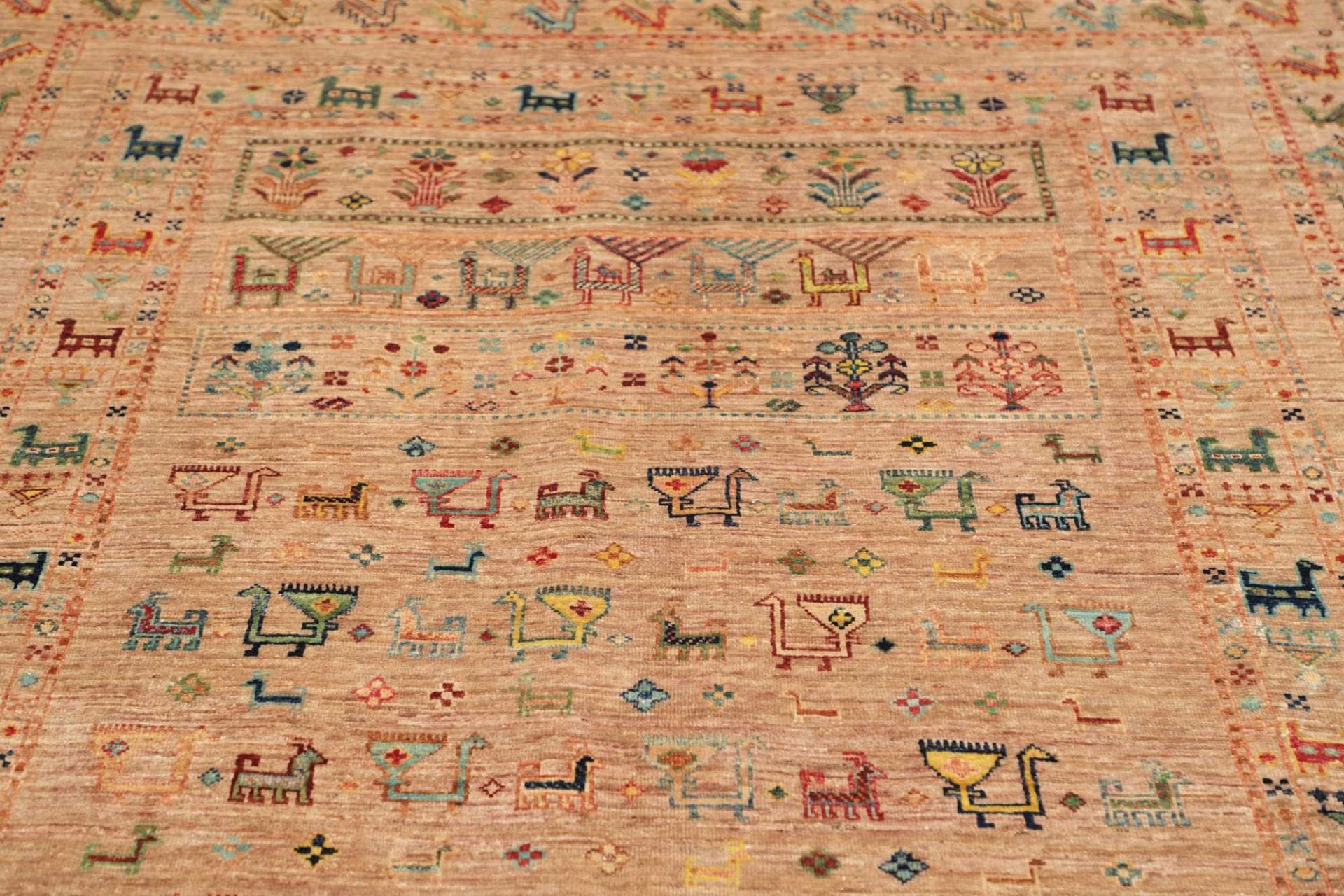 Samarkand Orientteppich 167 × 244 cm aus Wolle, handgeknüpft