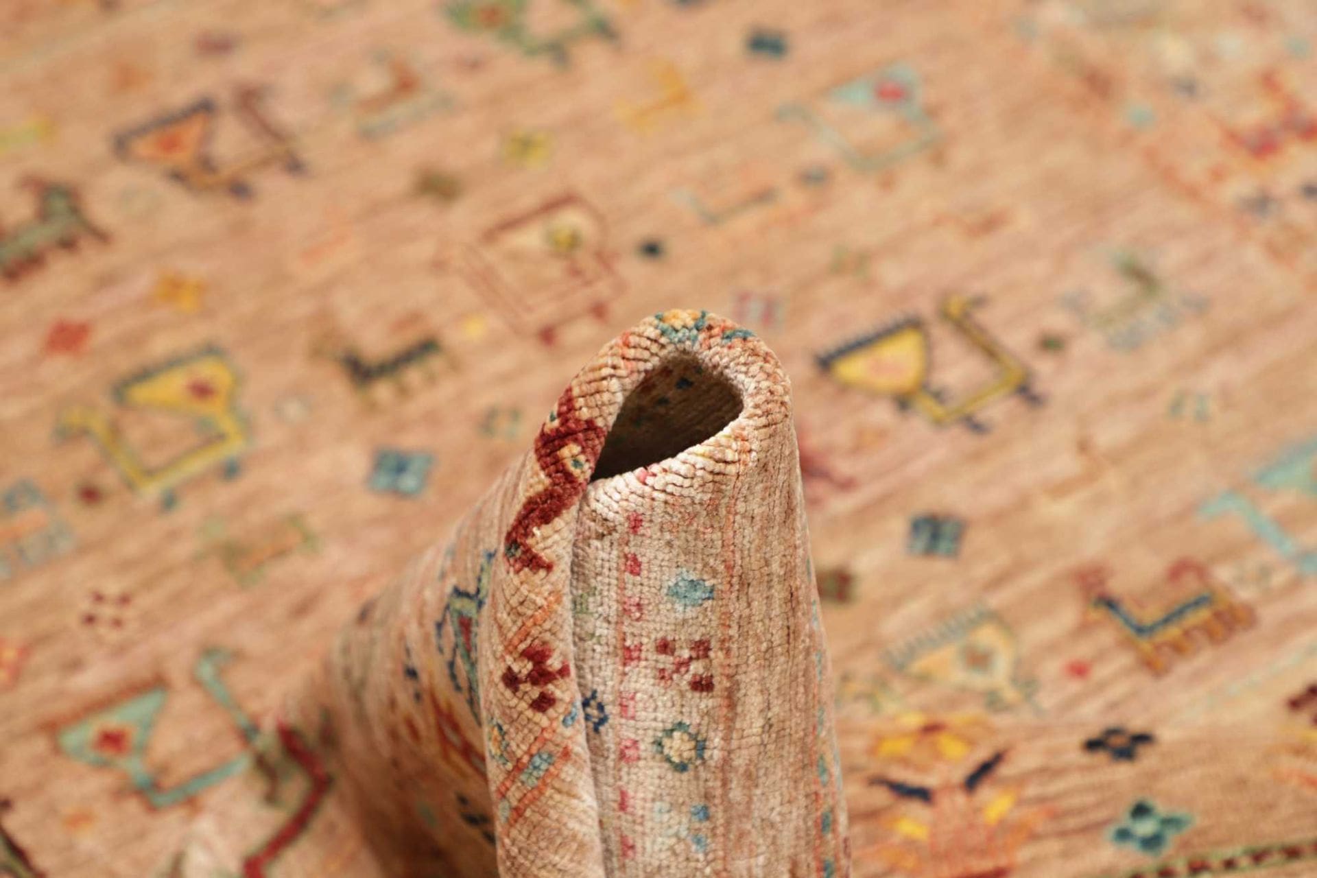Samarkand Orientteppich 167 × 244 cm aus Wolle, handgeknüpft