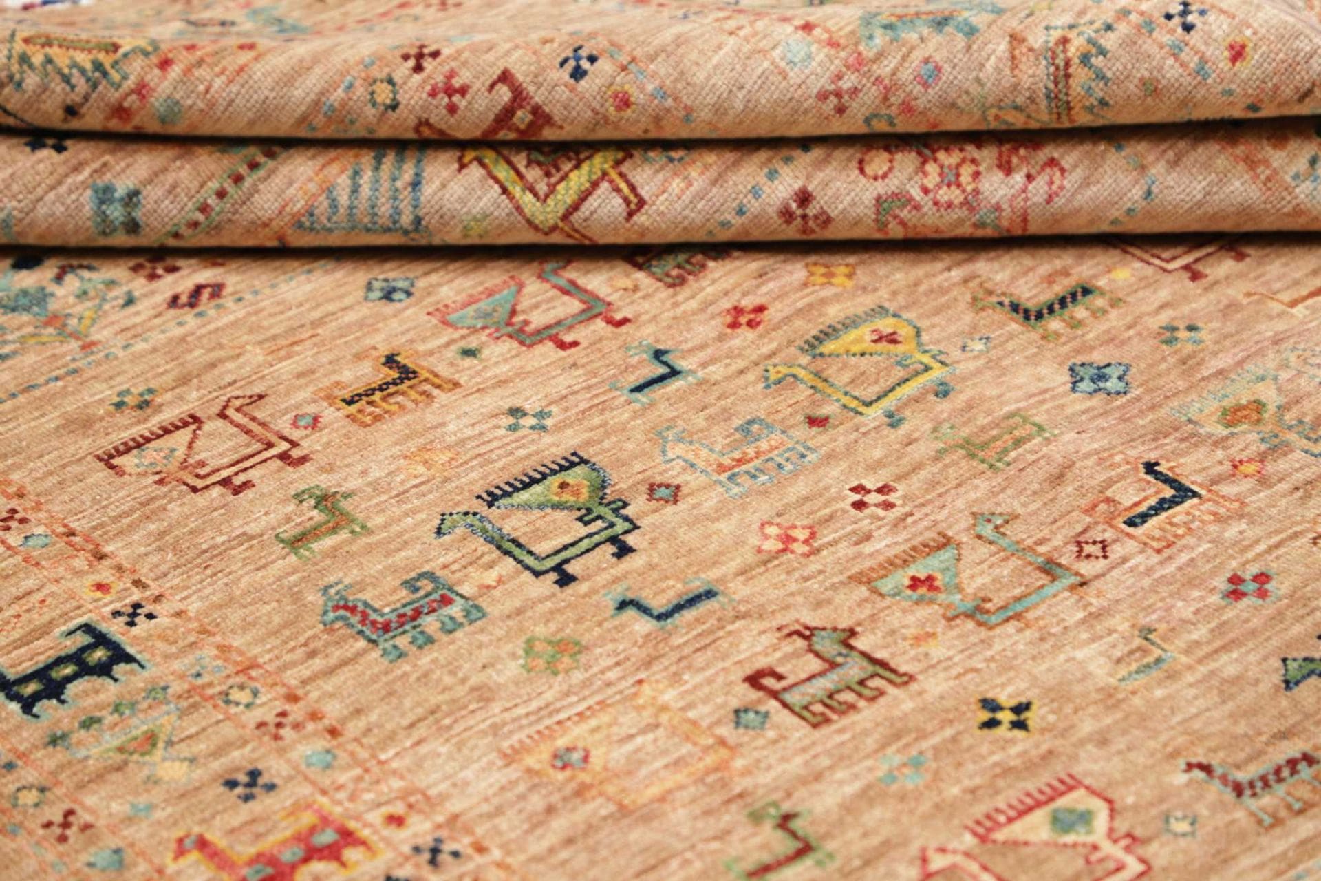 Samarkand Orientteppich 167 × 244 cm aus Wolle, handgeknüpft
