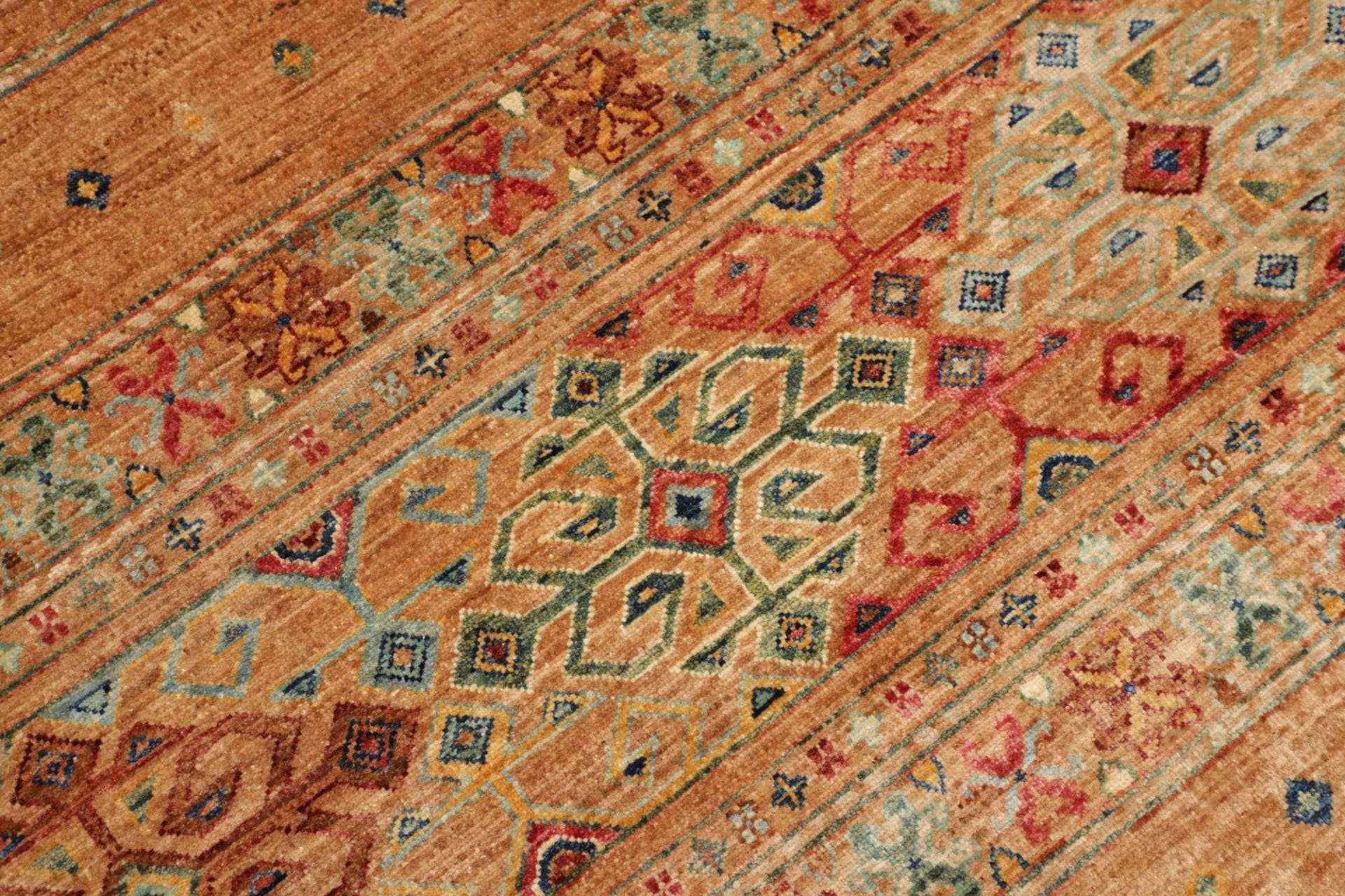 Handgeknüpfter Samarkand Orientteppich, 169 × 247 cm, Wolle