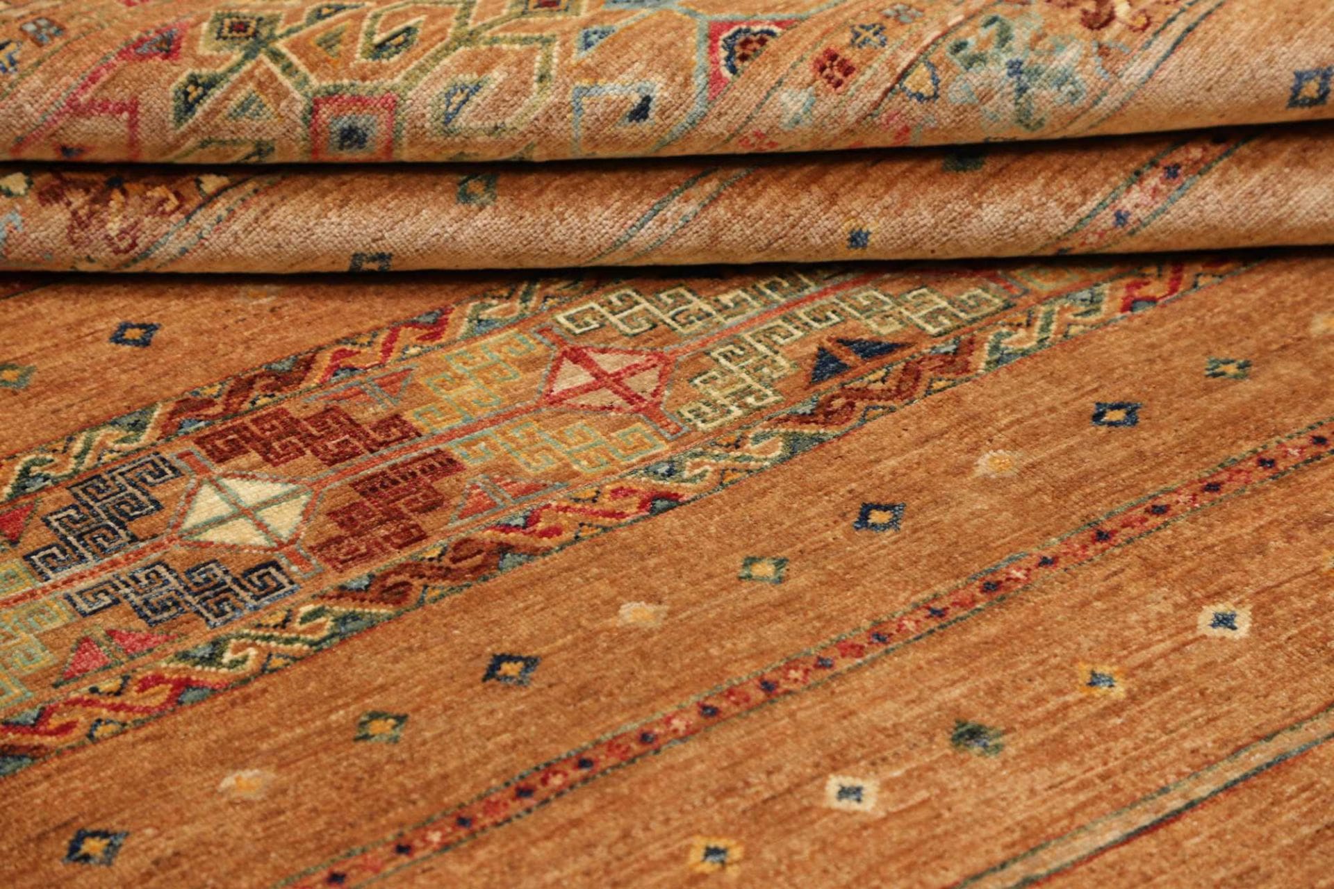 Handgeknüpfter Samarkand Orientteppich, 169 × 247 cm, Wolle
