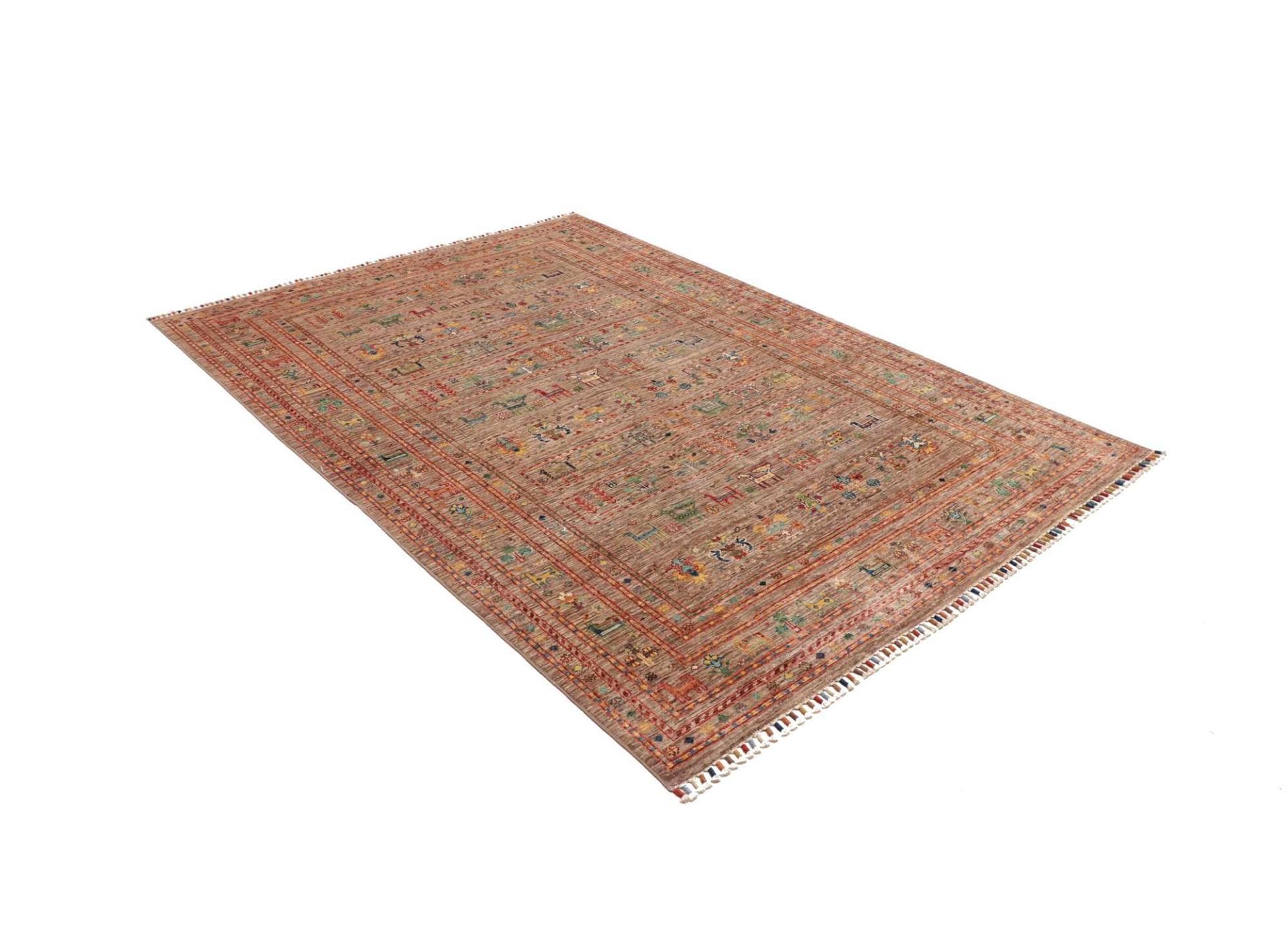 Handgeknüpfter Samarkand Orientteppich 170 × 240 cm