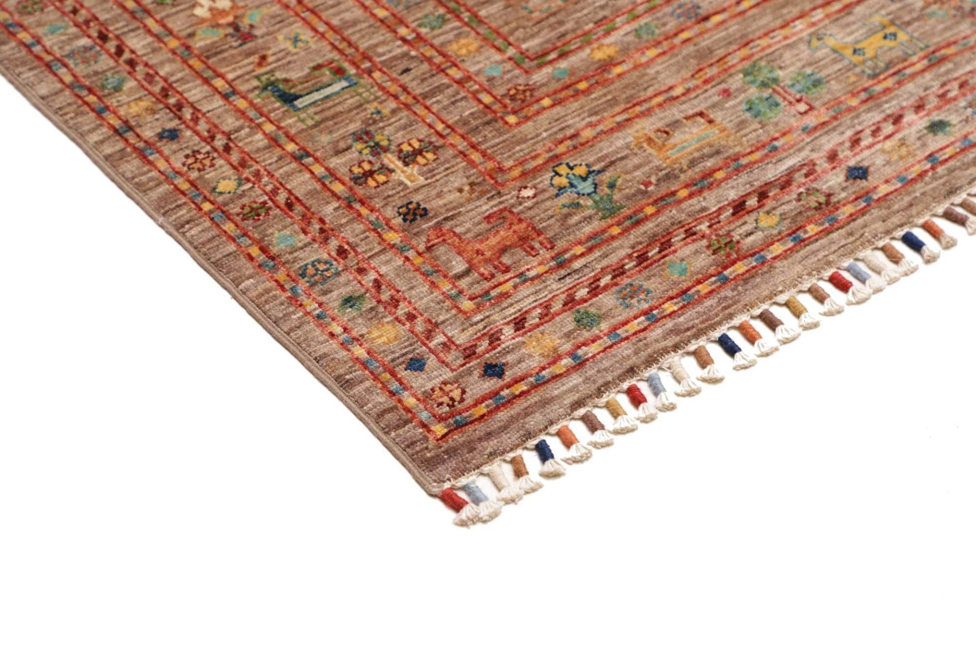 Handgeknüpfter Samarkand Orientteppich 170 × 240 cm
