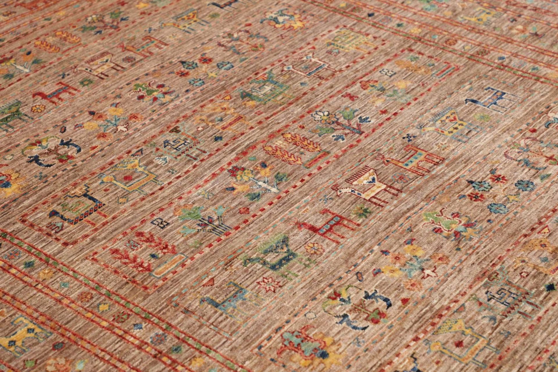Handgeknüpfter Samarkand Orientteppich 170 × 240 cm