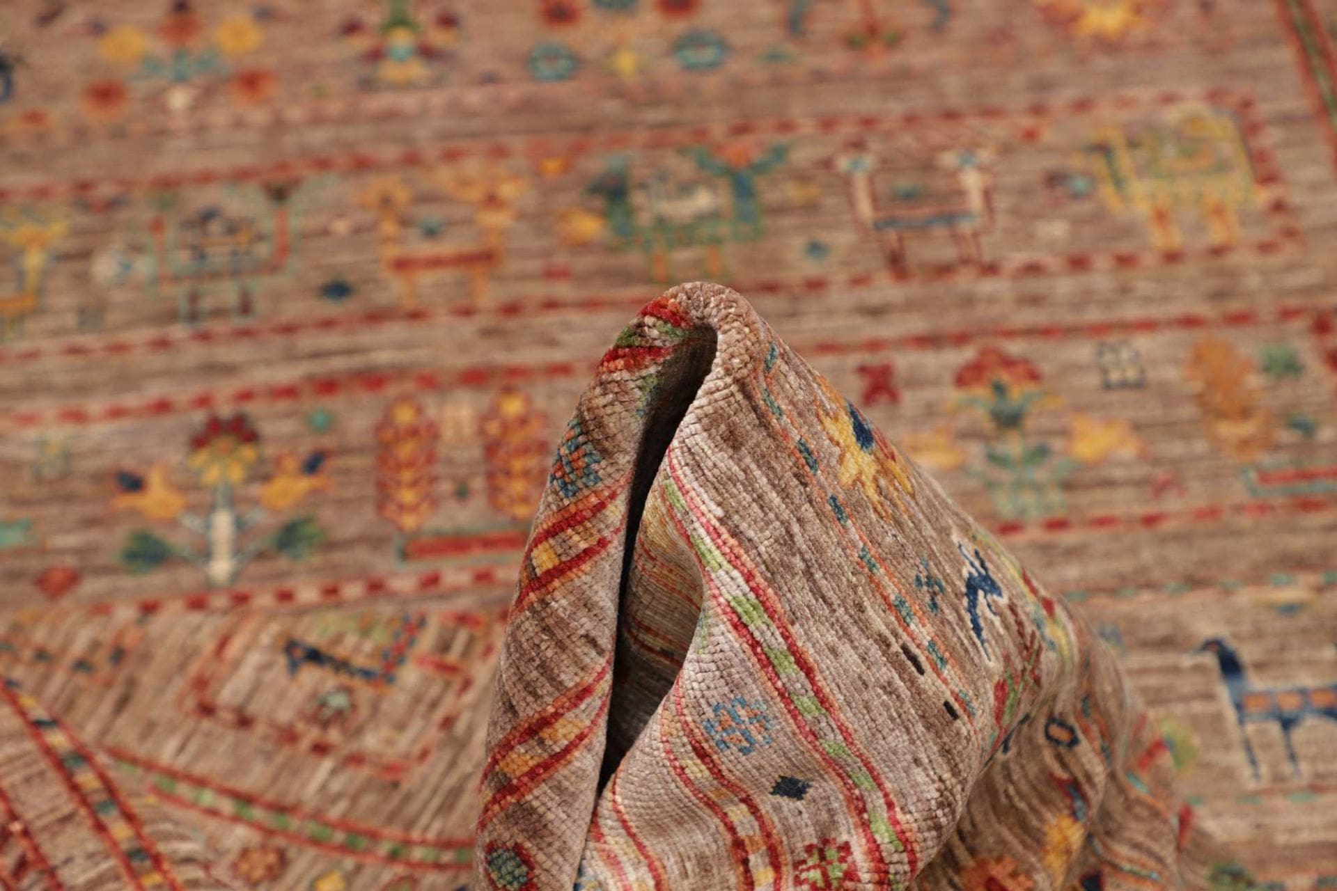 Handgeknüpfter Samarkand Orientteppich 170 × 240 cm