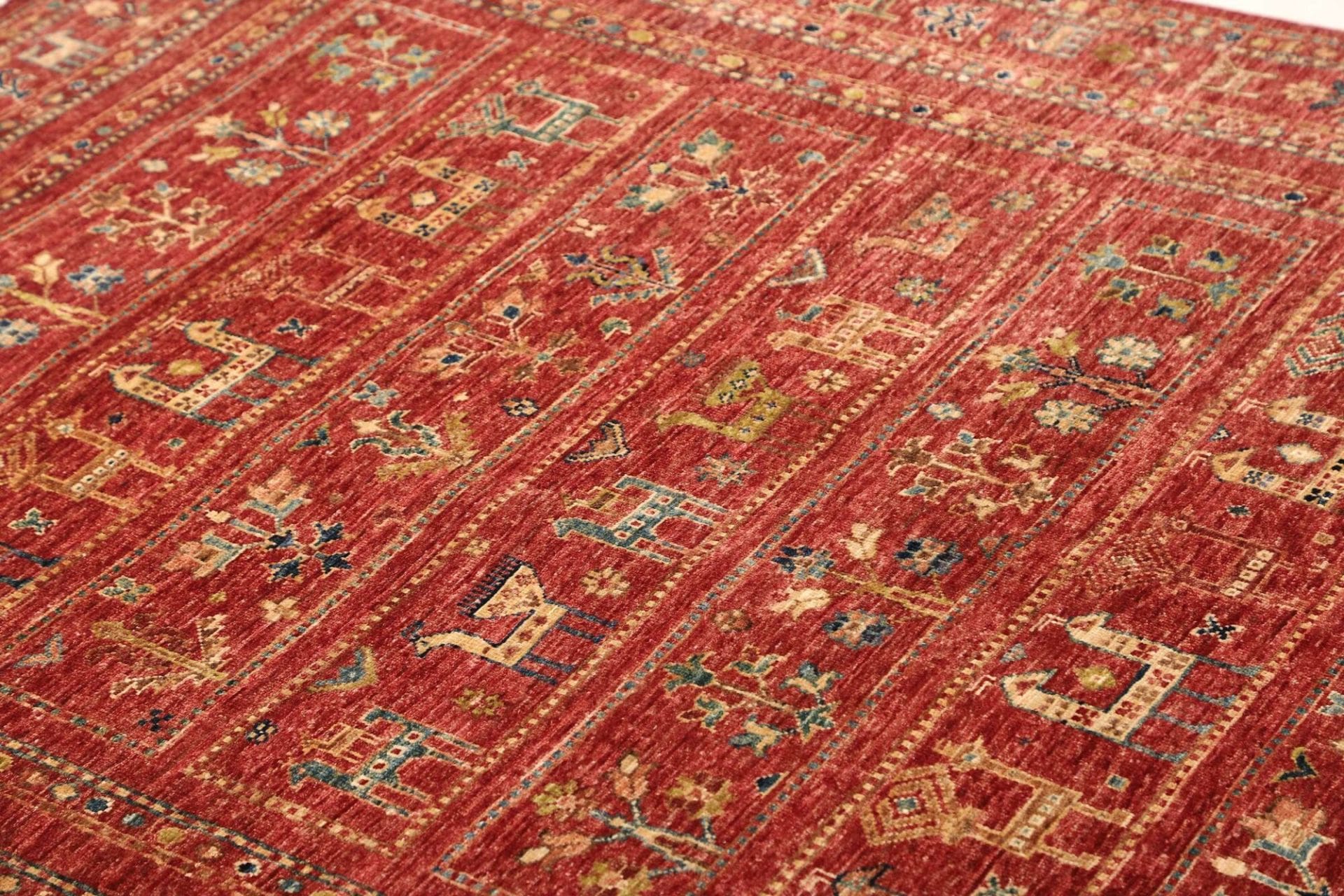 Samarkand Orientteppich aus Pakistan, 145 × 216 cm