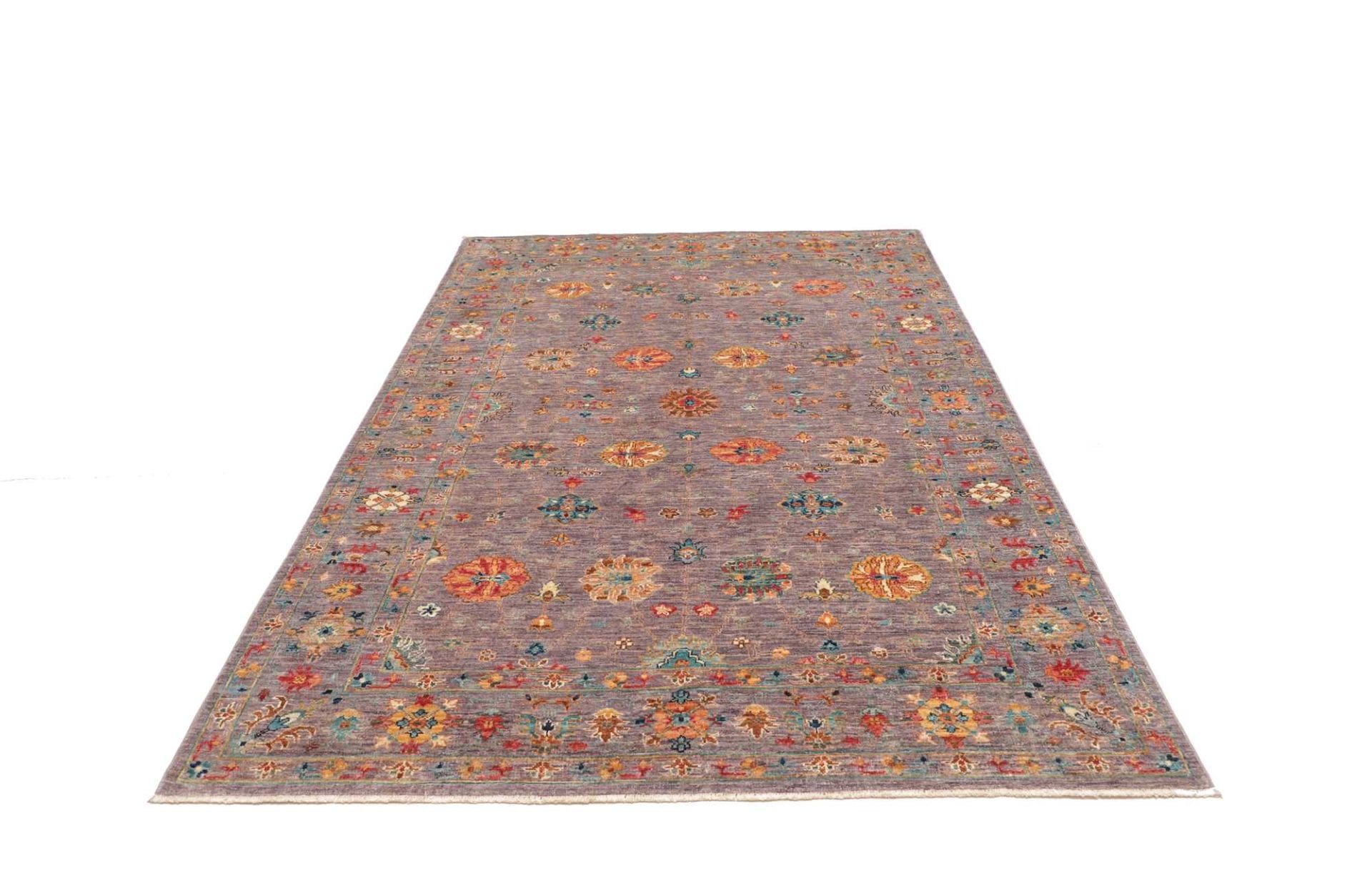 Ziegler Orientteppich 170 × 236 cm aus Wolle, handgeknüpft