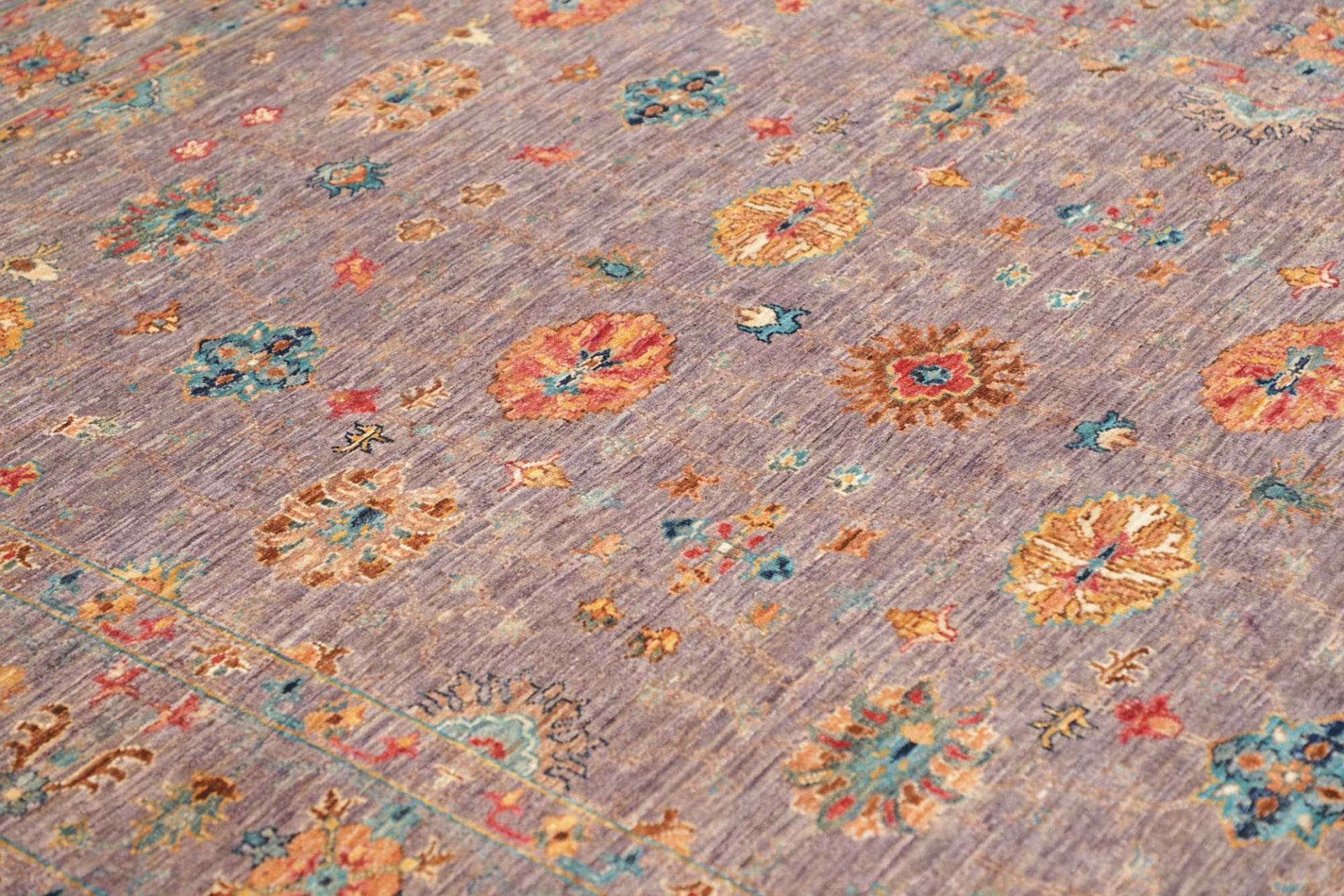 Ziegler Orientteppich 170 × 236 cm aus Wolle, handgeknüpft
