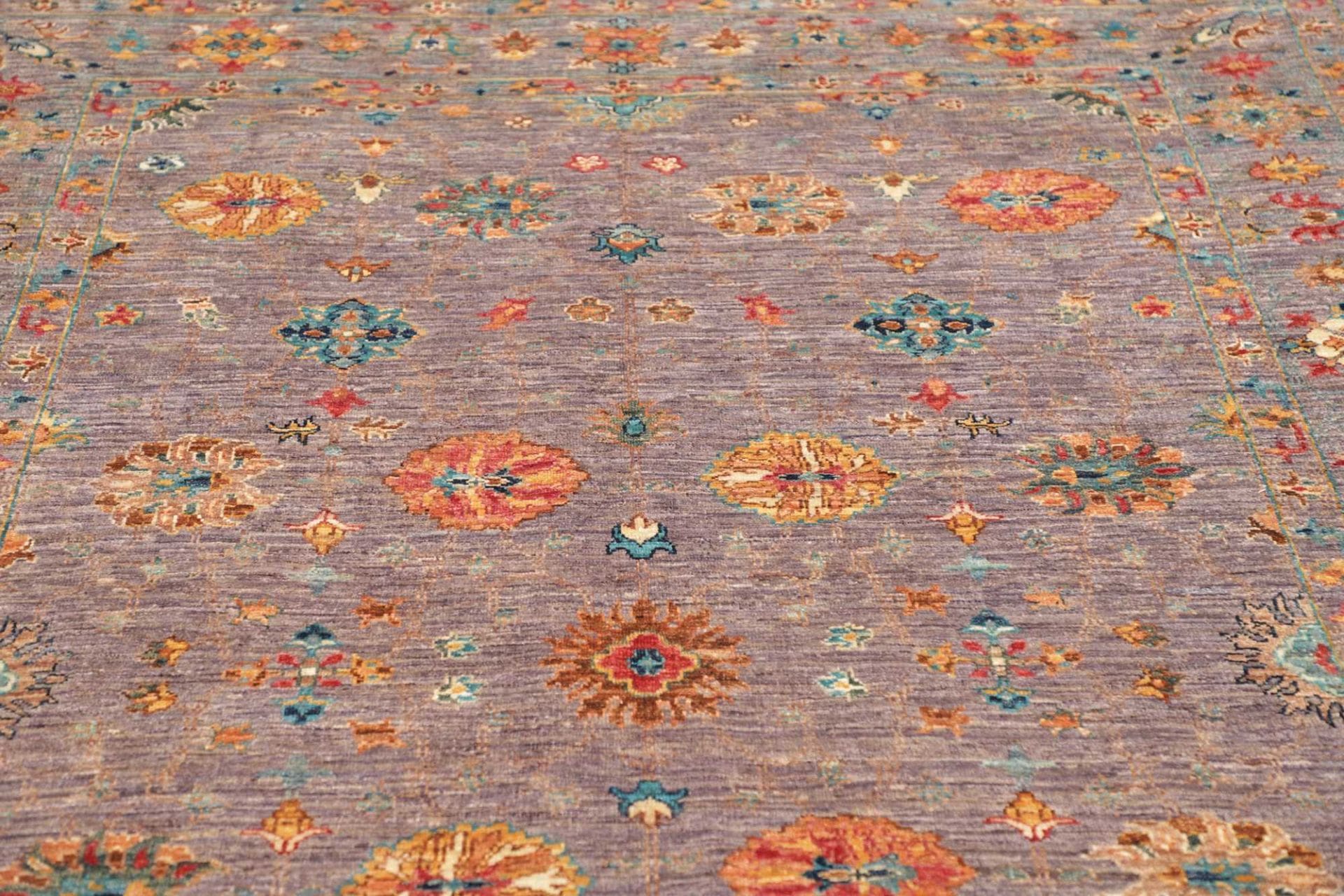 Ziegler Orientteppich 170 × 236 cm aus Wolle, handgeknüpft