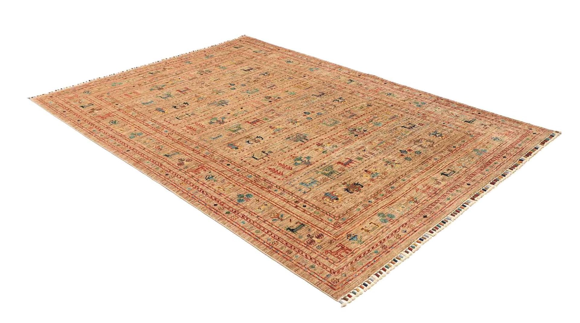 Samarkand Orientteppich 173 × 236 cm aus Wolle, handgeknüpft