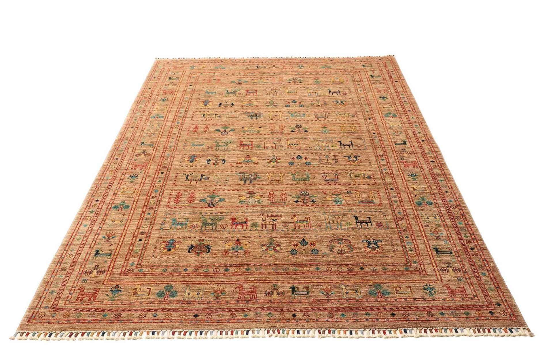 Samarkand Orientteppich 173 × 236 cm aus Wolle, handgeknüpft