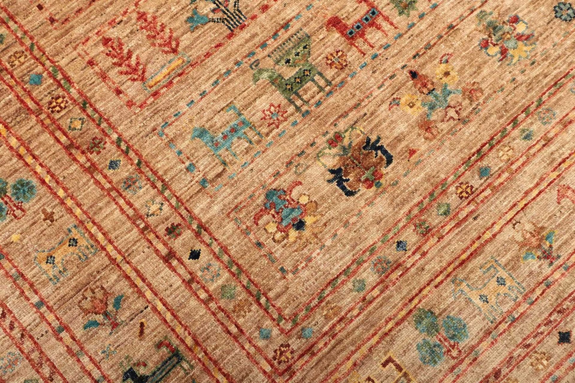 Samarkand Orientteppich 173 × 236 cm aus Wolle, handgeknüpft