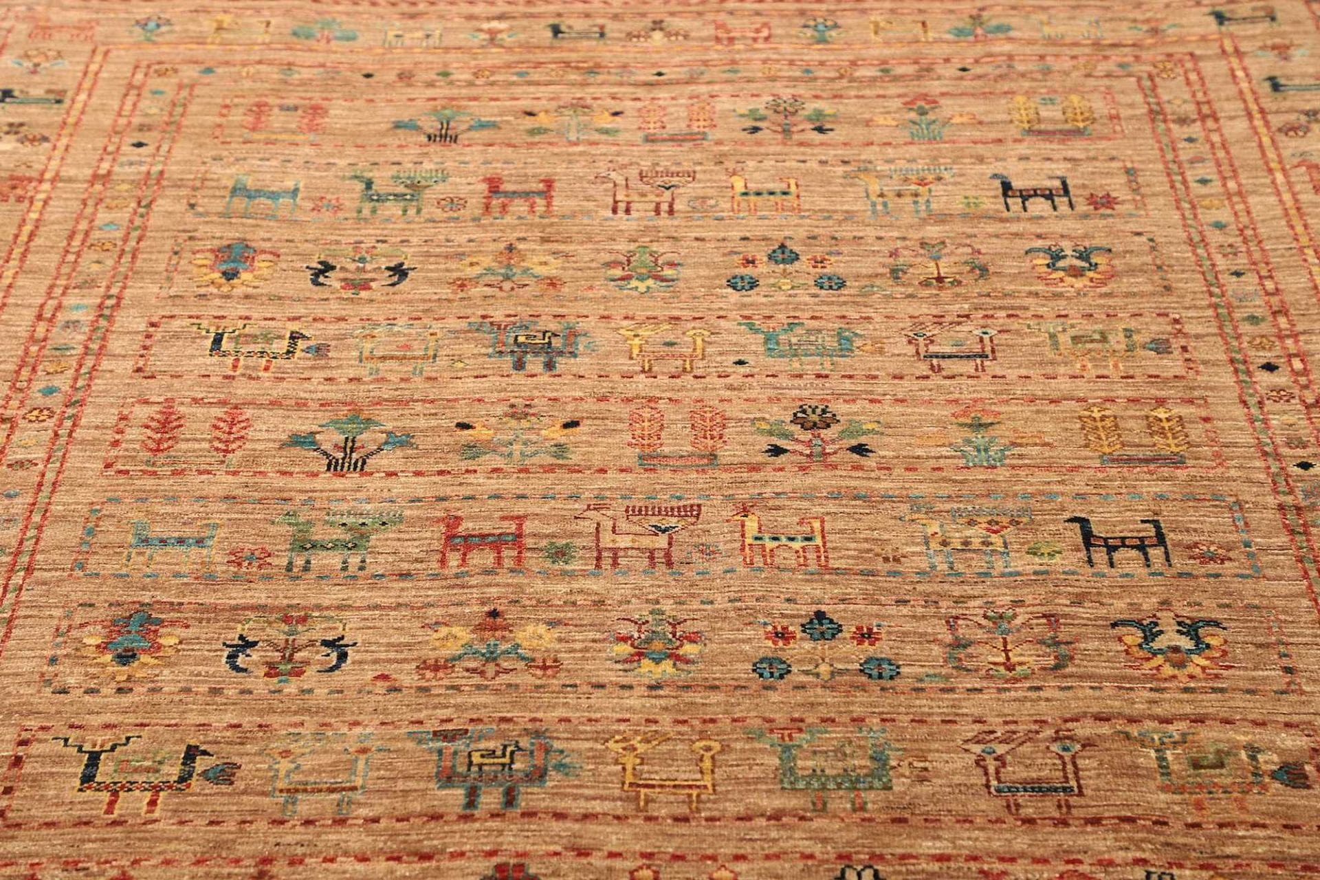 Samarkand Orientteppich 173 × 236 cm aus Wolle, handgeknüpft