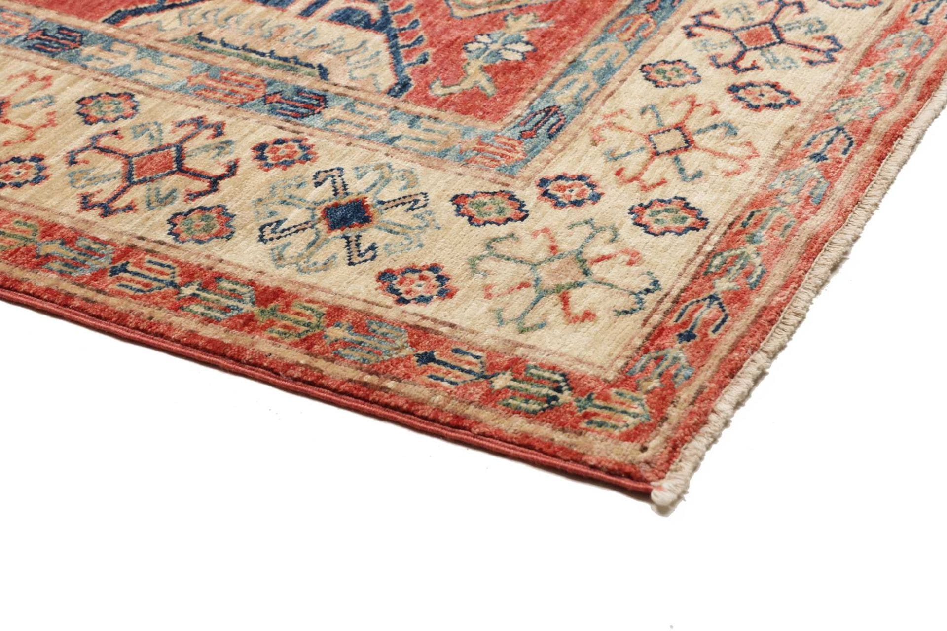 Kazak Orientteppich 174 × 239 cm aus Wolle, handgeknüpft
