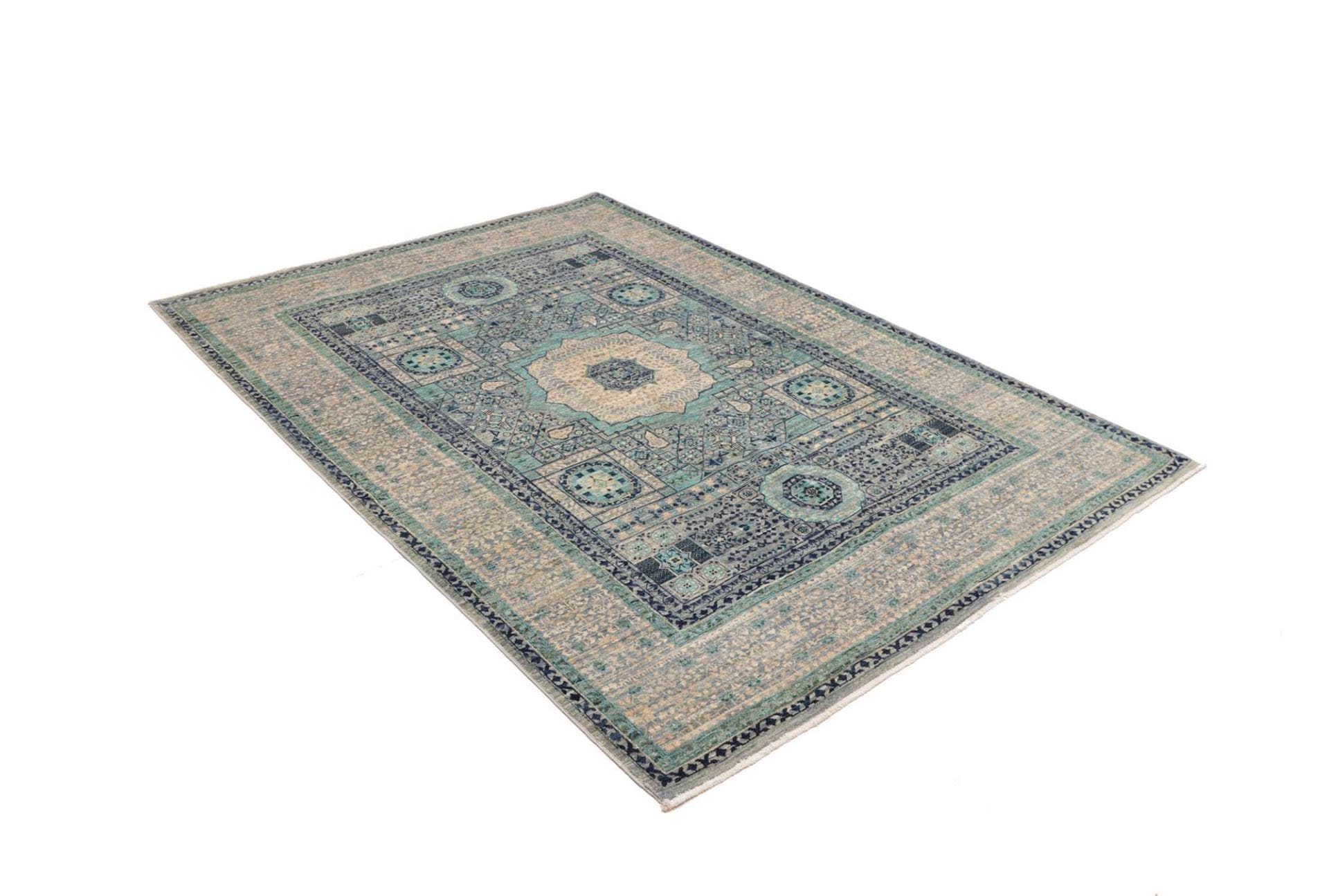 Mamluk Orientteppich aus Pakistan, 156 × 215 cm