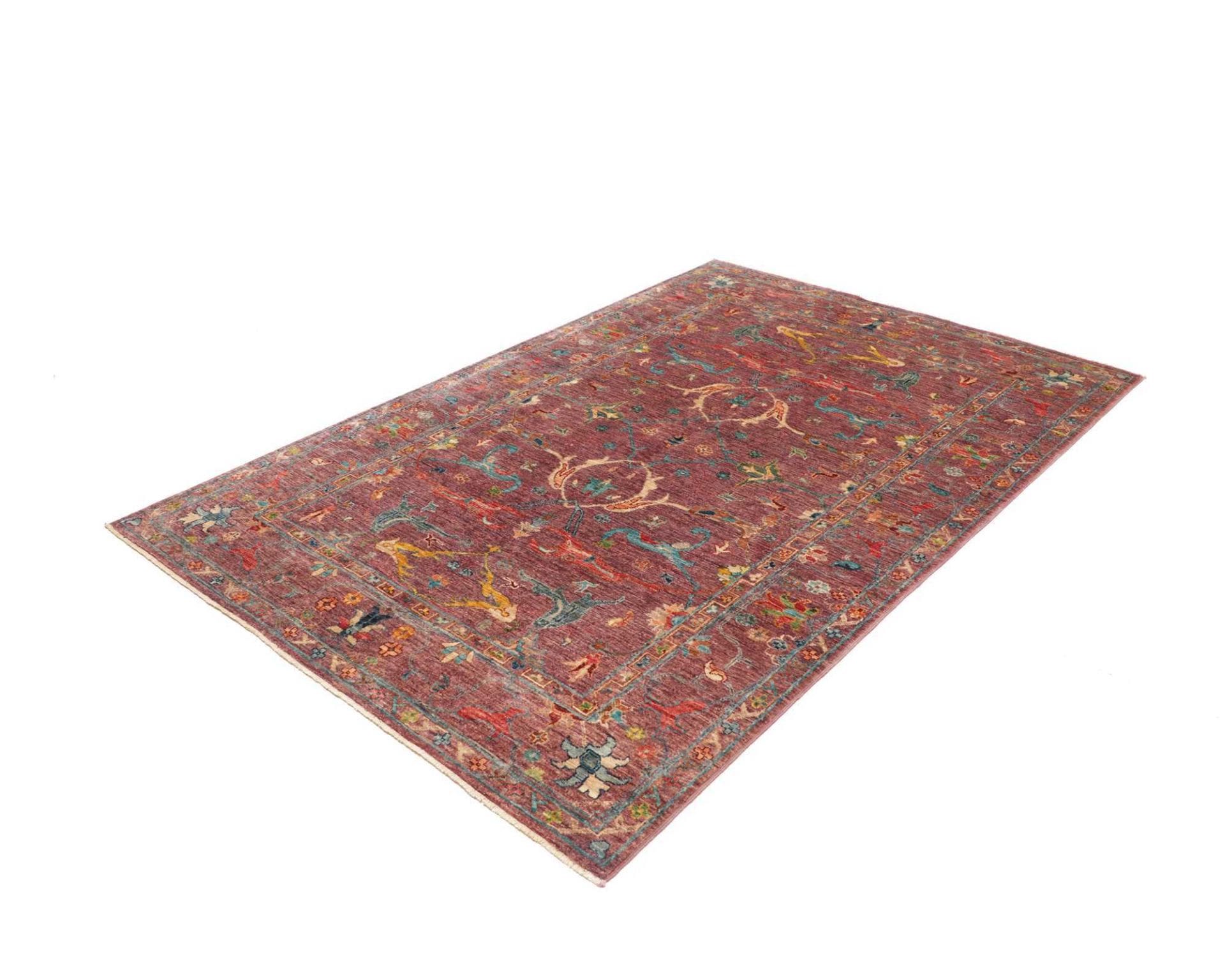 Ziegler Orientteppich 151 × 215 cm aus Wolle, handgeknüpft