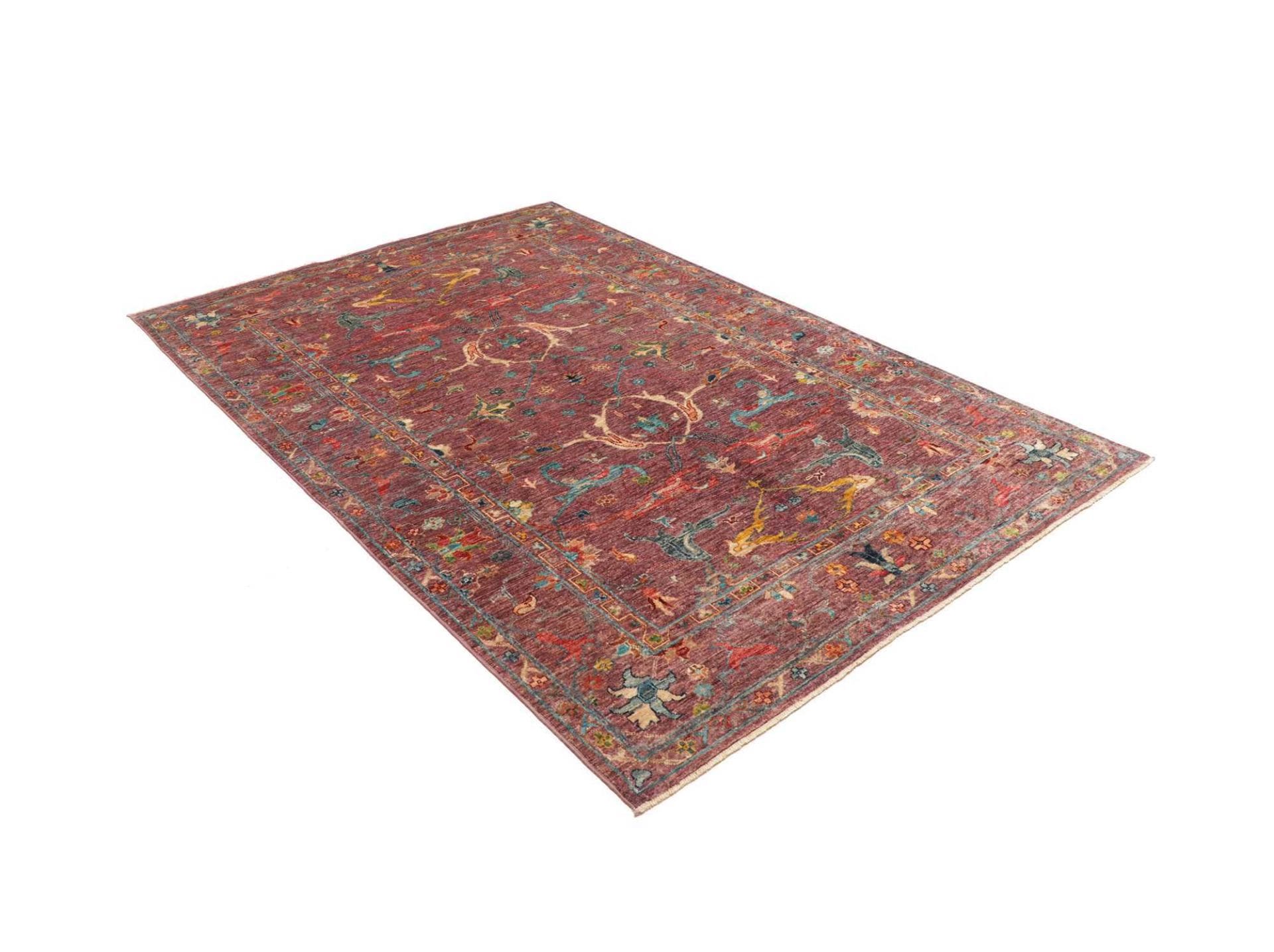 Ziegler Orientteppich 151 × 215 cm aus Wolle, handgeknüpft