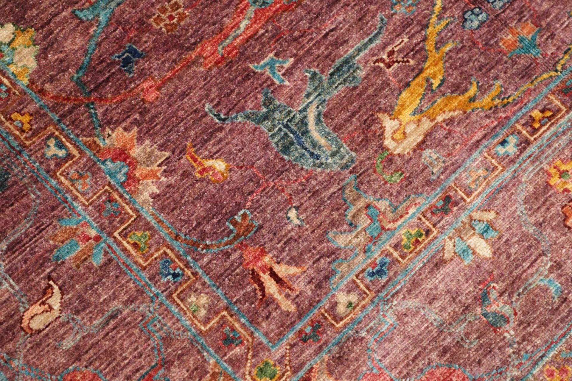 Ziegler Orientteppich 151 × 215 cm aus Wolle, handgeknüpft