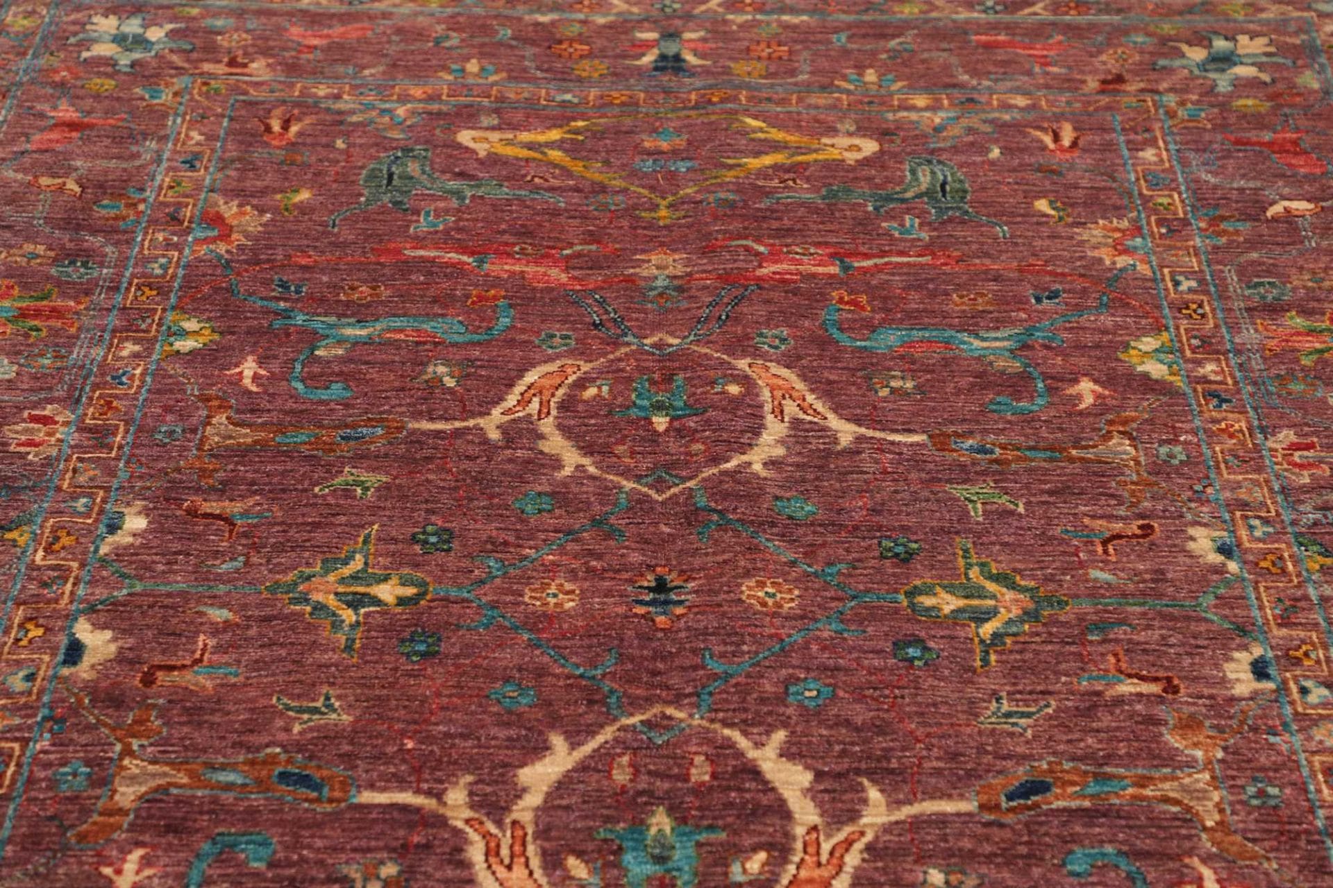 Ziegler Orientteppich 151 × 215 cm aus Wolle, handgeknüpft