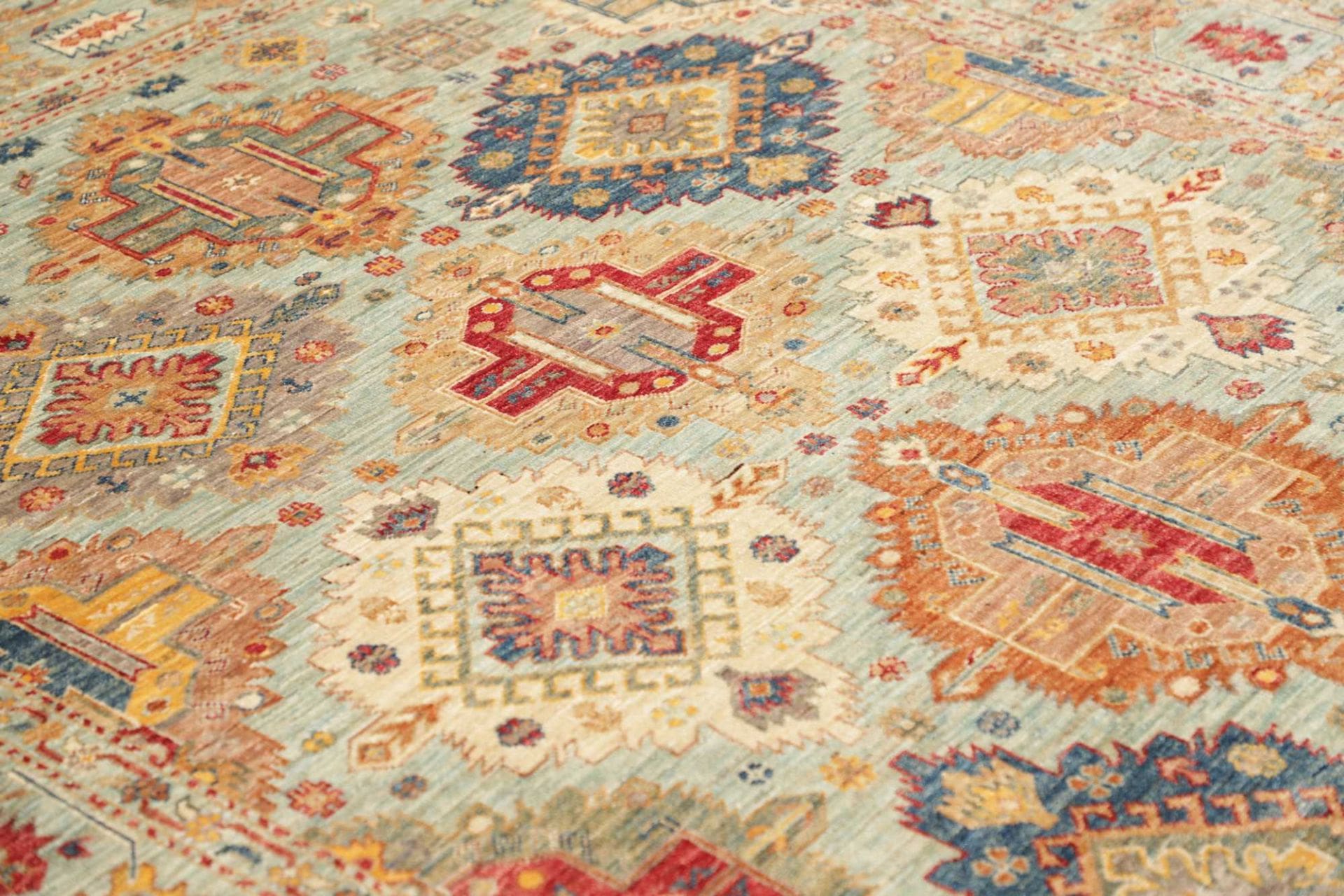Handgeknüpfter Samarkand Orientteppich 172 × 224 cm