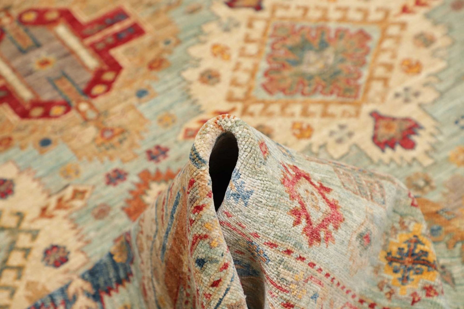 Handgeknüpfter Samarkand Orientteppich 172 × 224 cm
