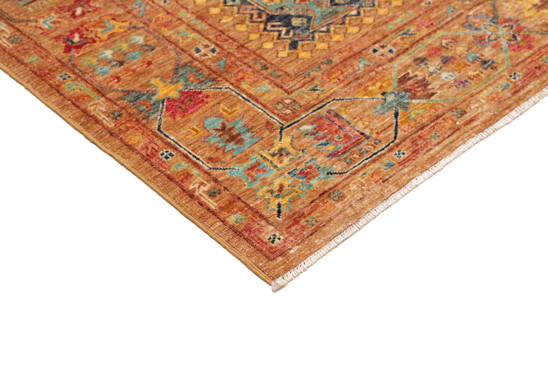 Handgeknüpfter Samarkand Orientteppich, 174 × 244 cm, Wolle