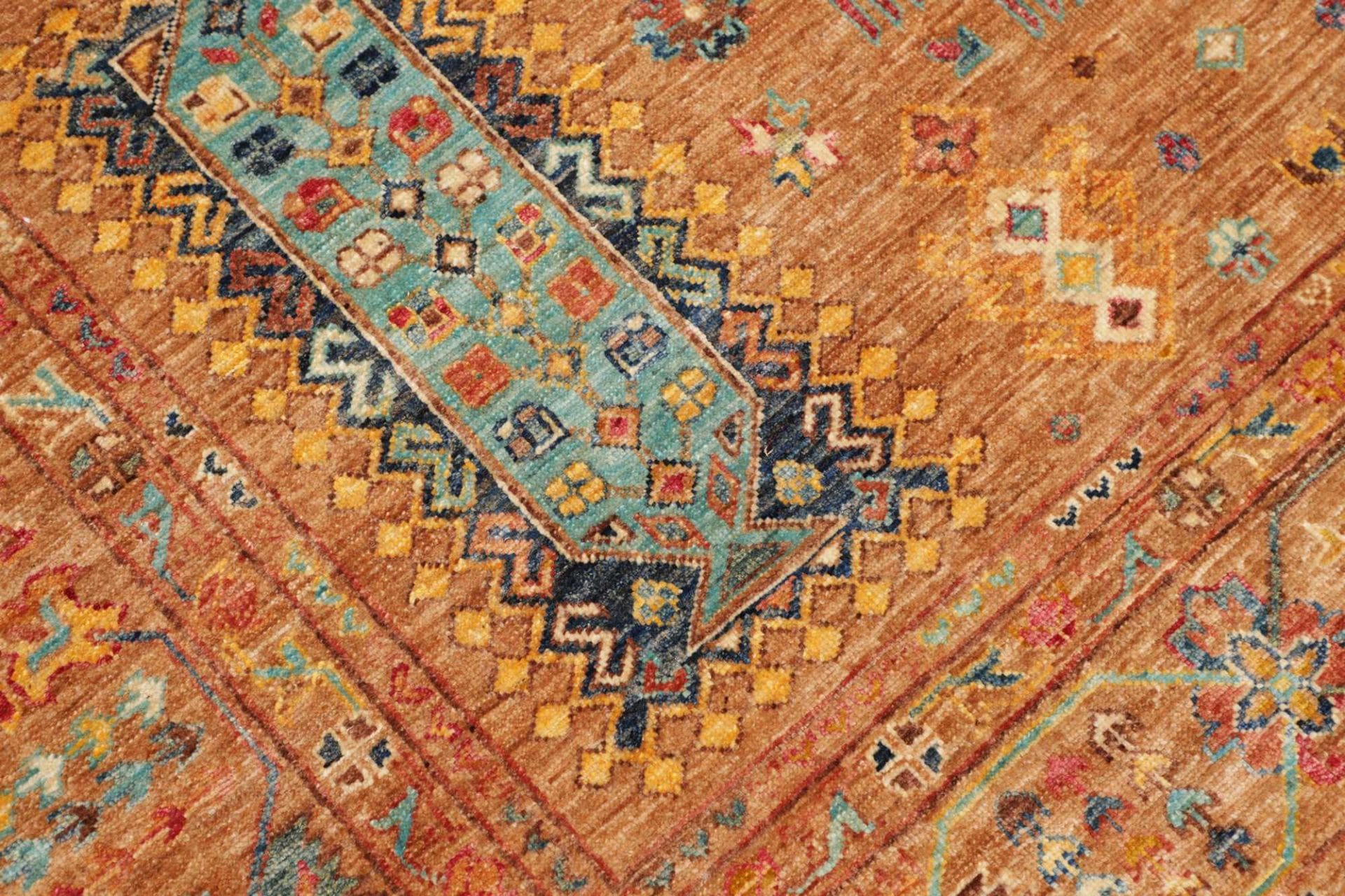 Handgeknüpfter Samarkand Orientteppich, 174 × 244 cm, Wolle