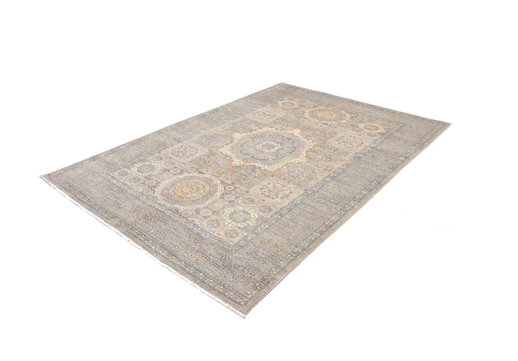 Handgeknüpfter Mamluk Orientteppich 173 × 240 cm