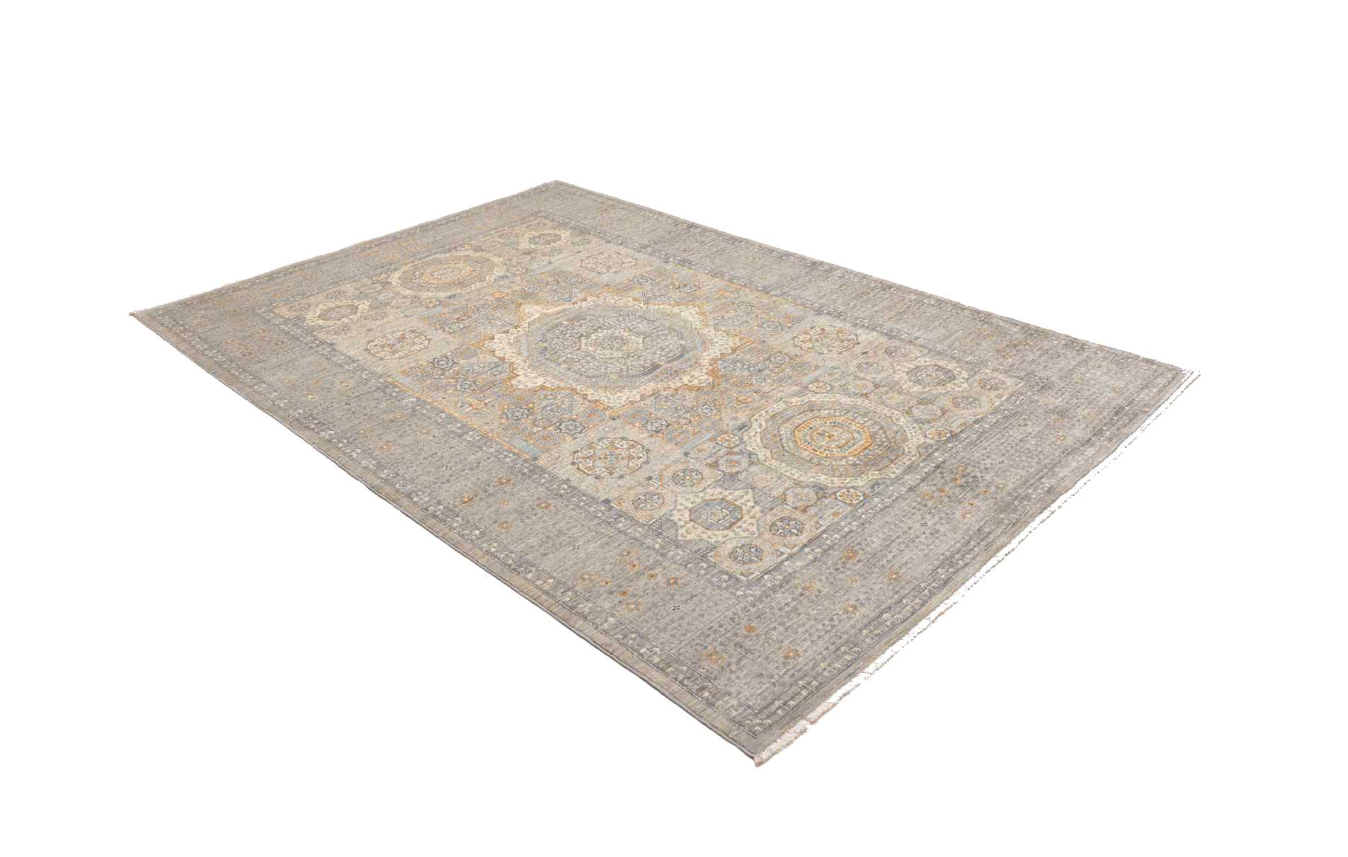 Handgeknüpfter Mamluk Orientteppich 173 × 240 cm