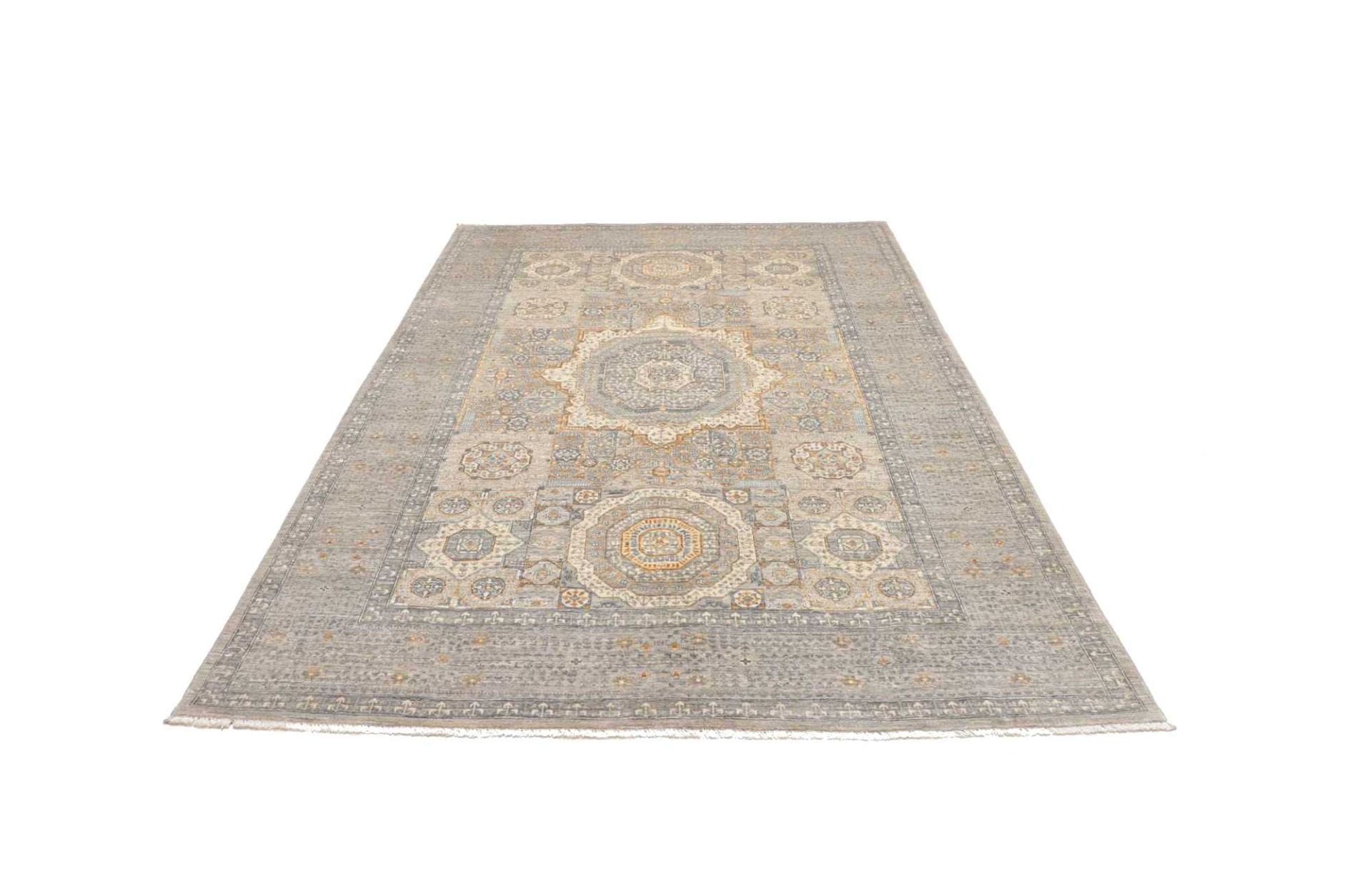 Handgeknüpfter Mamluk Orientteppich 173 × 240 cm